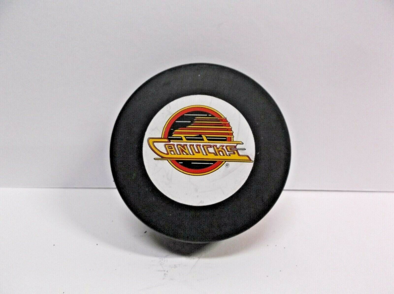 Vancouver Canucks Official Licensed Logo Puck