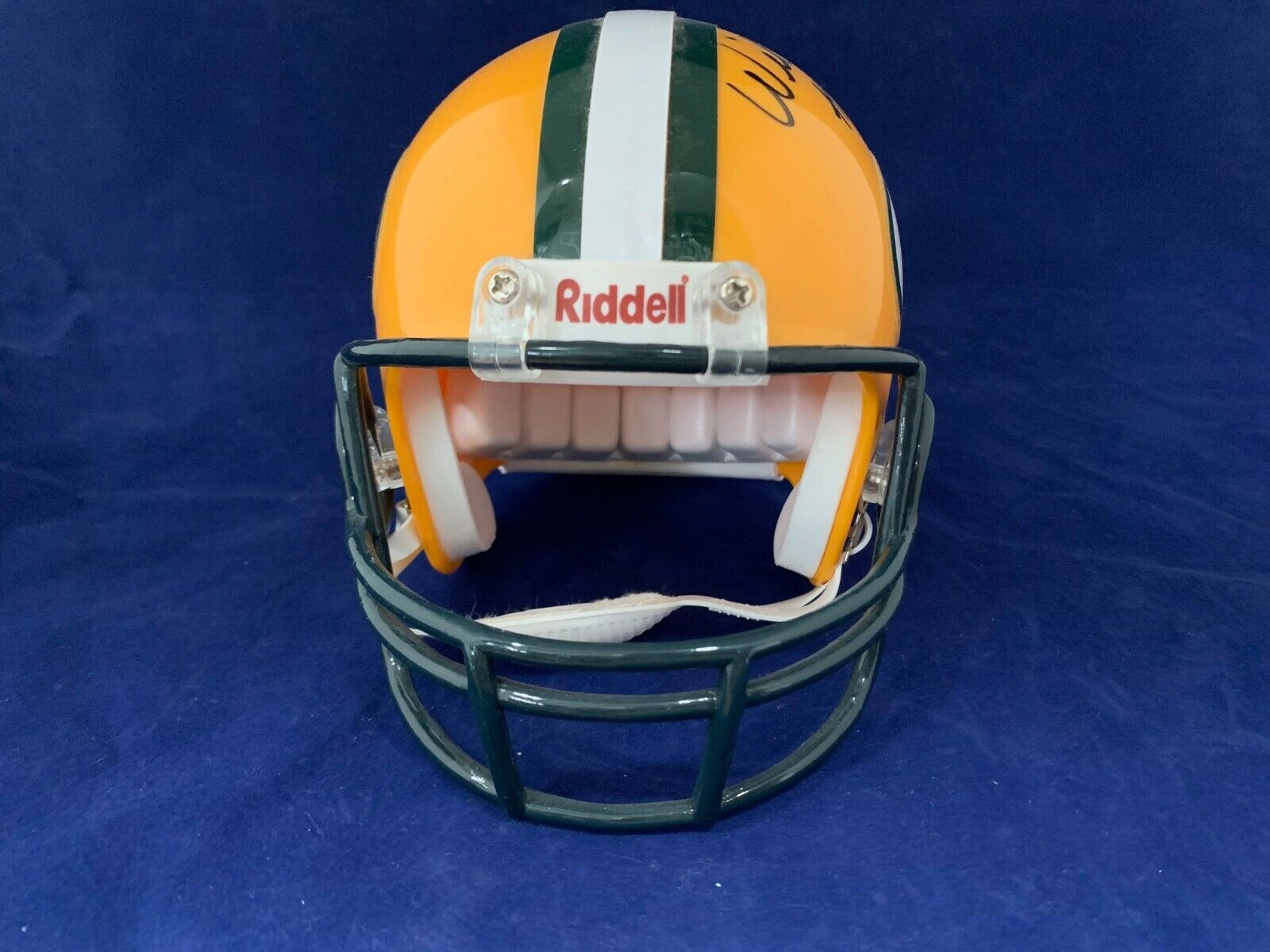 Willie Davis Packers HOF 1981 Signed Autographed Mini Helmet with Cert