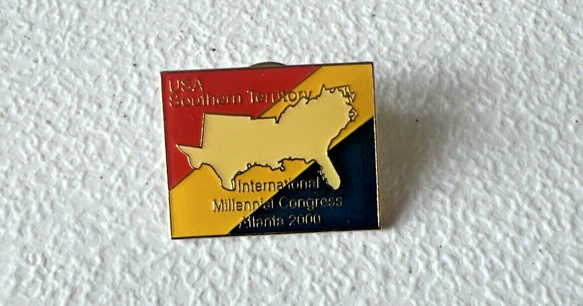 USA Southern Territory International Millennial Congress Pin Atlanta 2000