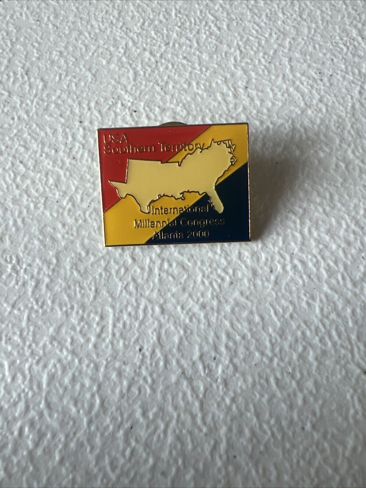 USA Southern Territory International Millennial Congress Pin Atlanta 2000