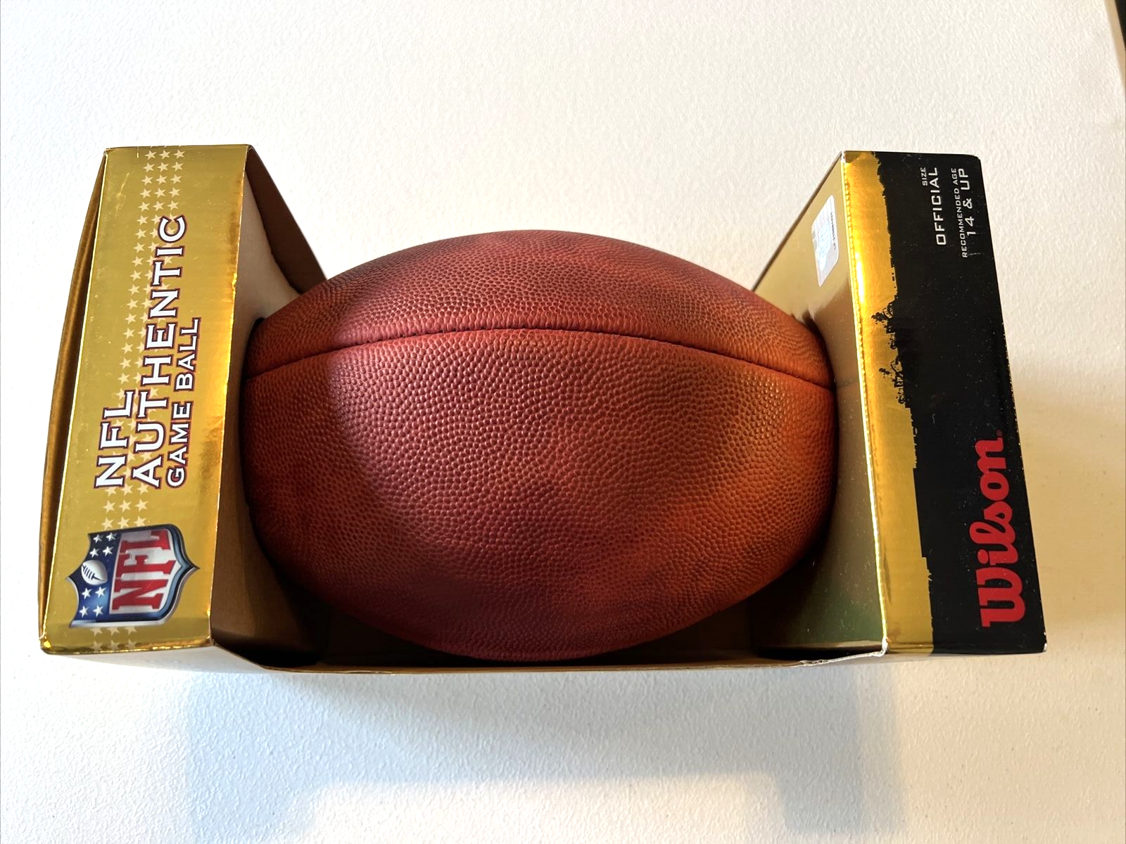 1988 Wilson Duke Super Bowl XXII 22 Football Redskins BALL WILL NOT HOLD AIR