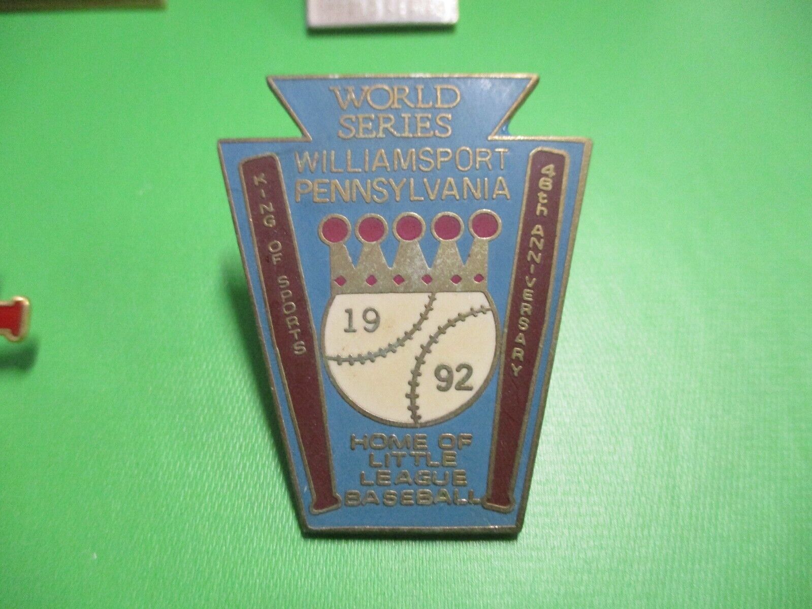 1984 - 1993 Little League World Series Baseball Lot Of 10 Pins