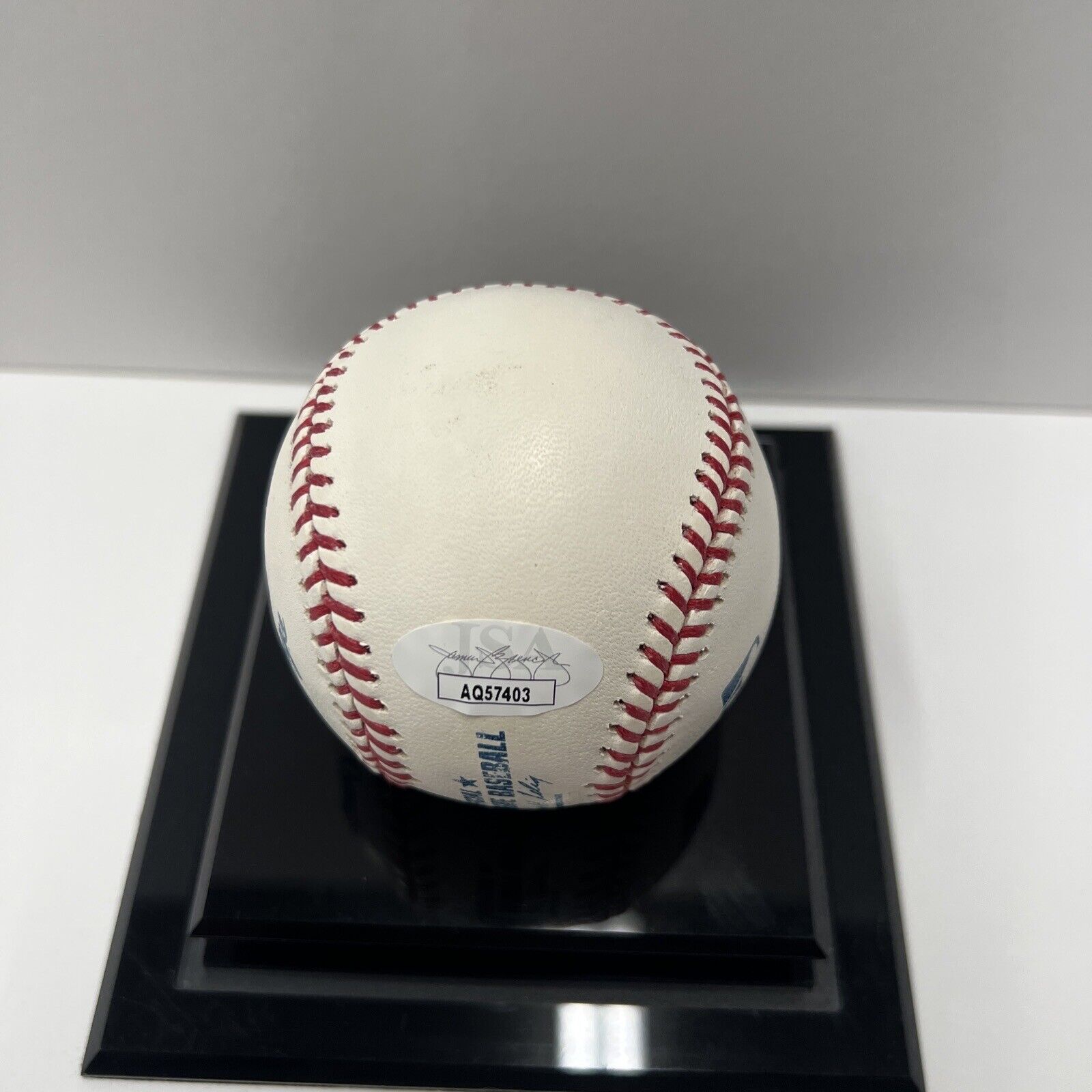 Scott Kazmir Rays Mets autographed signed baseball  JSA #AQ57403