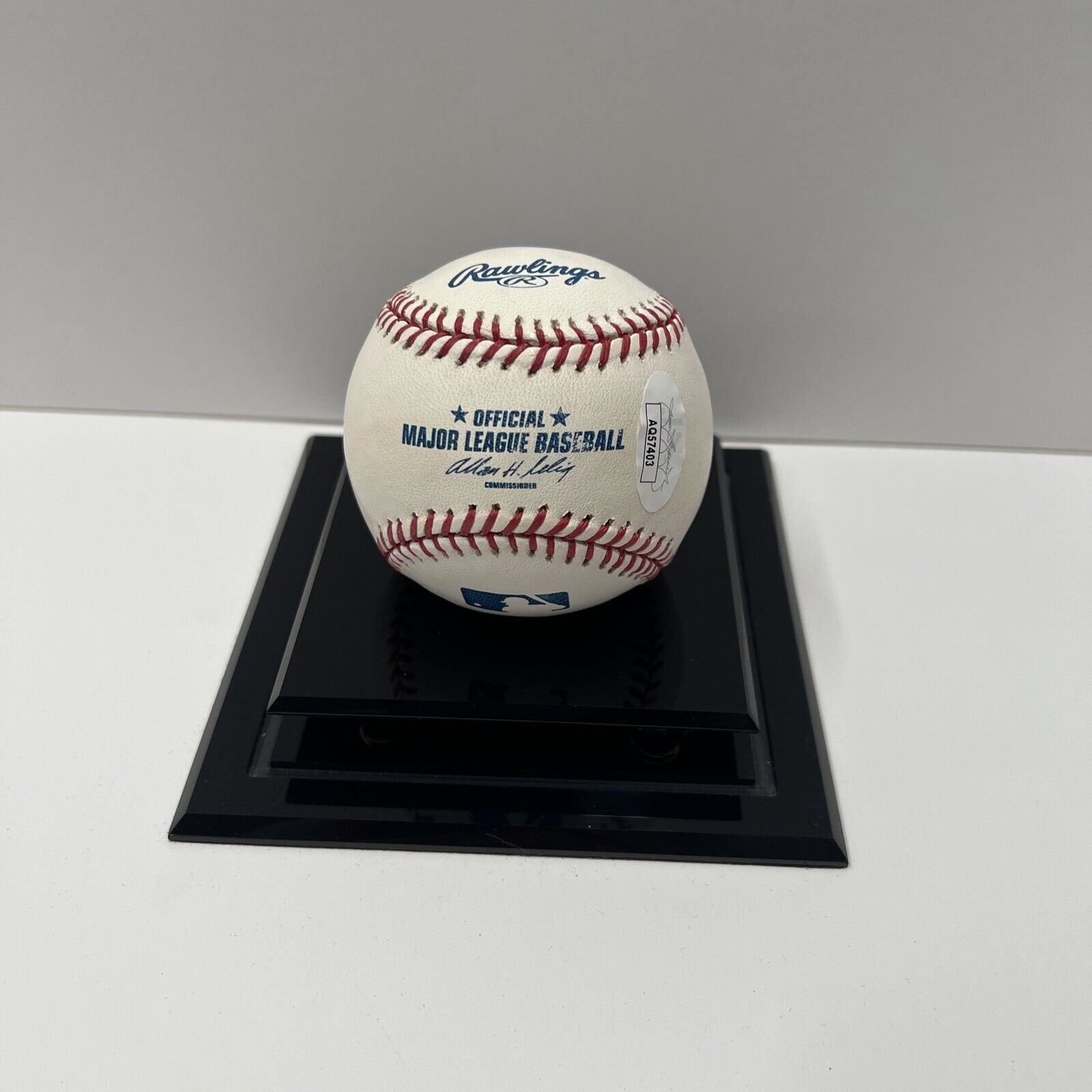 Scott Kazmir Rays Mets autographed signed baseball  JSA #AQ57403