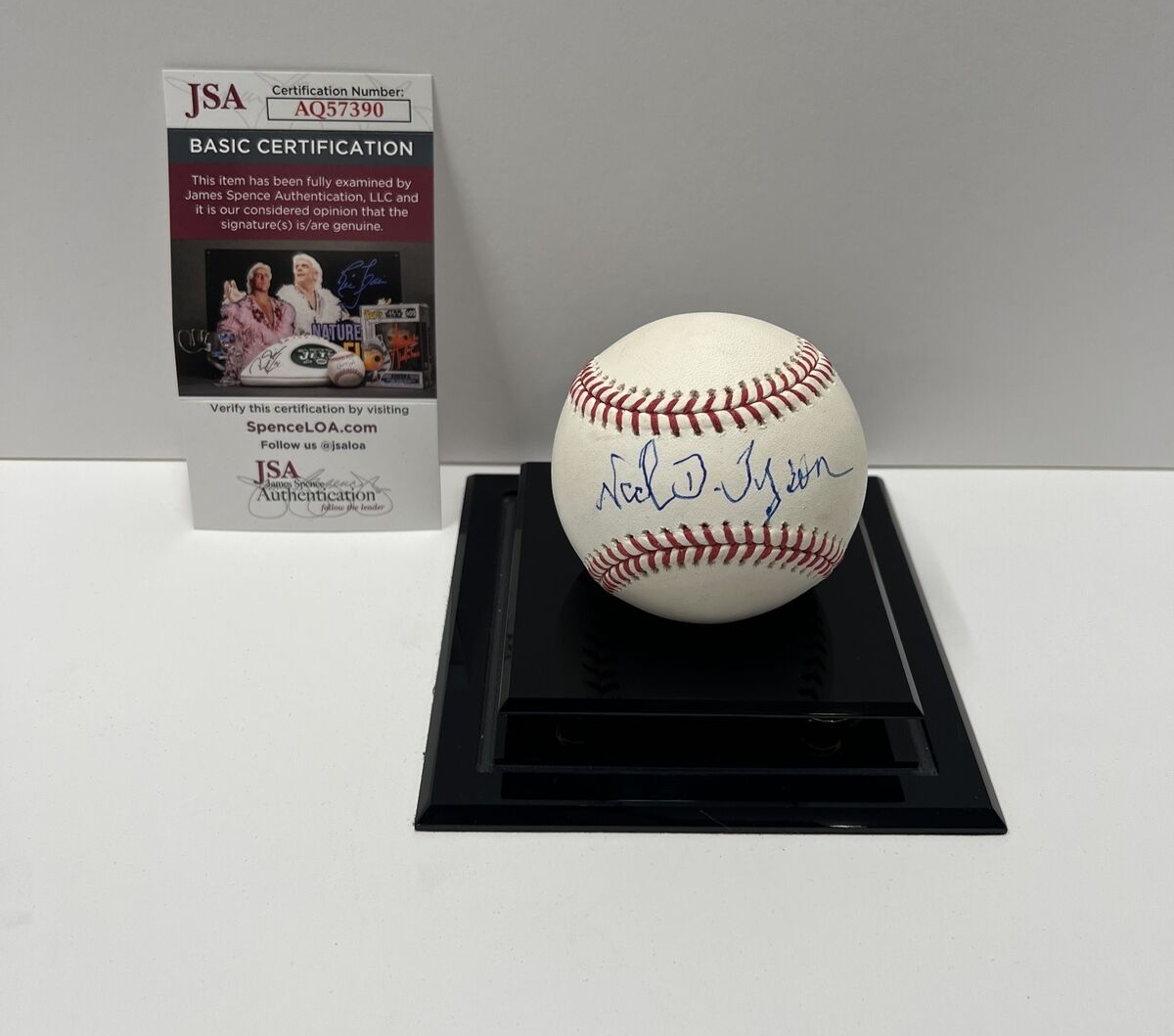 Neil DeGrasse Tyson Autographed Signed Rawlings Baseball JSA COA #AQ57390