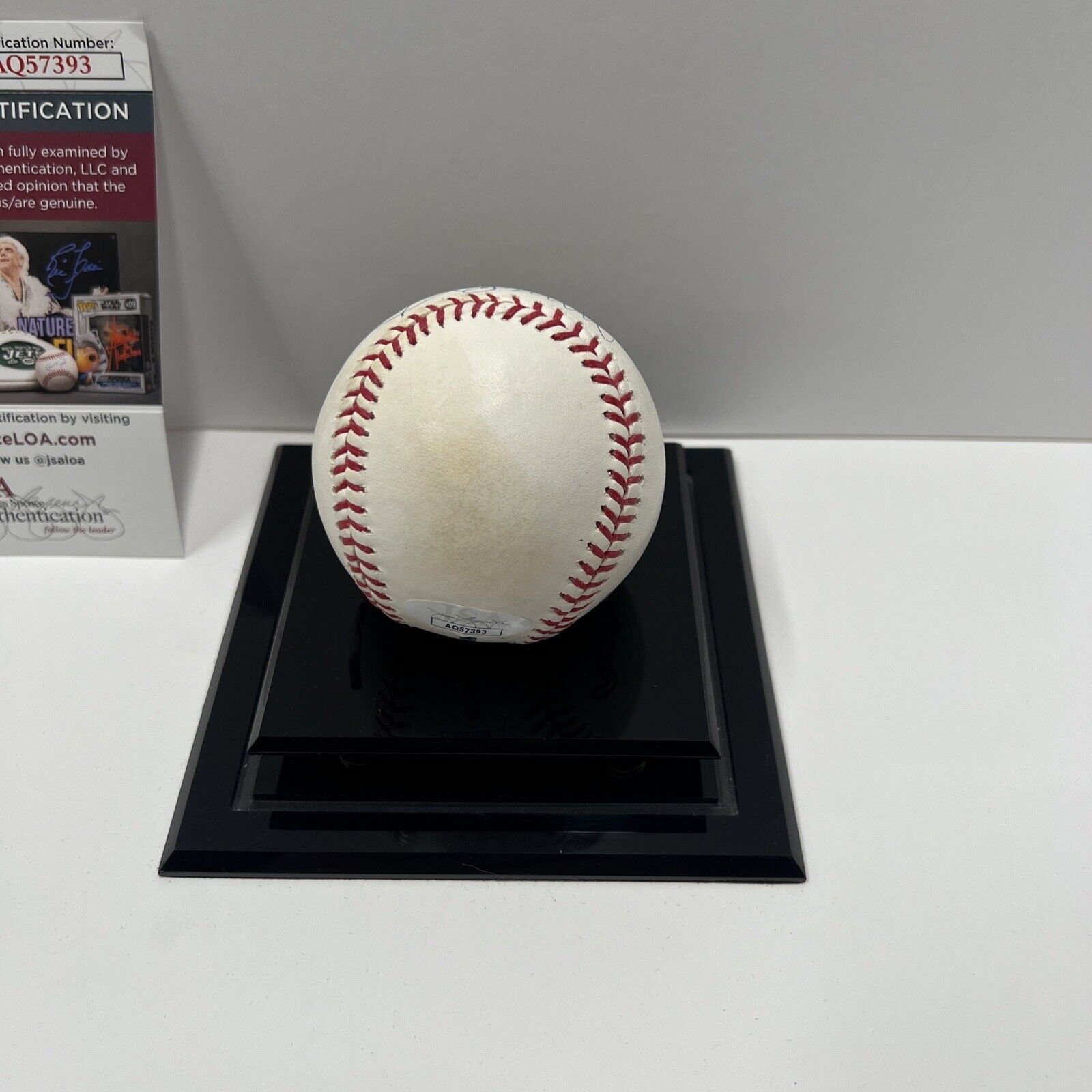 Ryne Sandberg Chicago Cubs Autographed Signed Baseball JSA COA #AQ57393