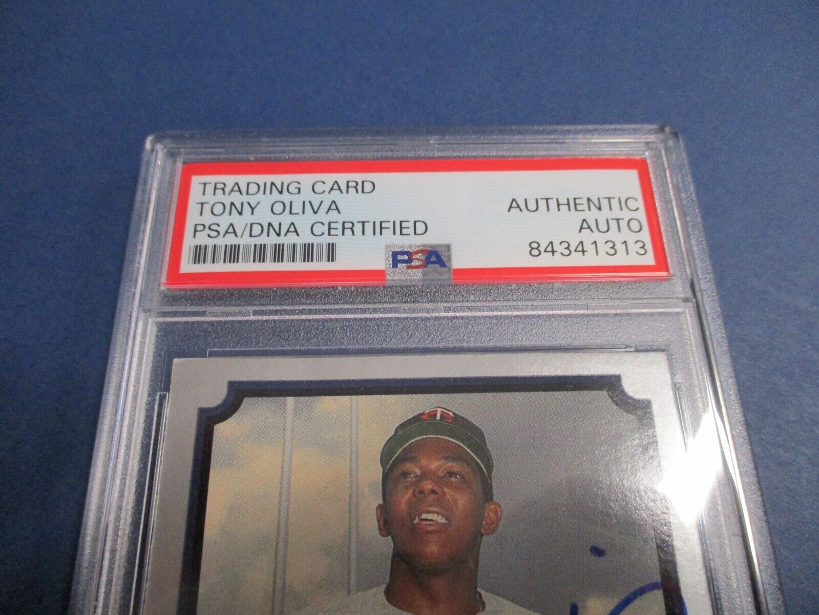 Tony Oliva MLB Twins Autographed Signed 1988 Pacific Card #59 PSA Slab