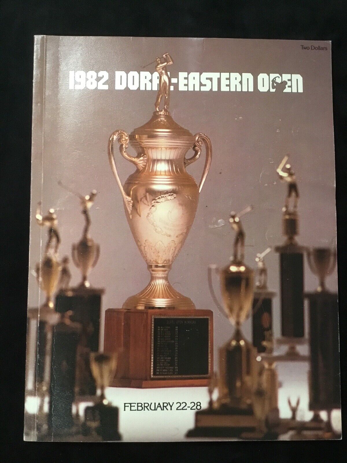 1982 Doral Eastern Open Program Includes Pairing Sheet