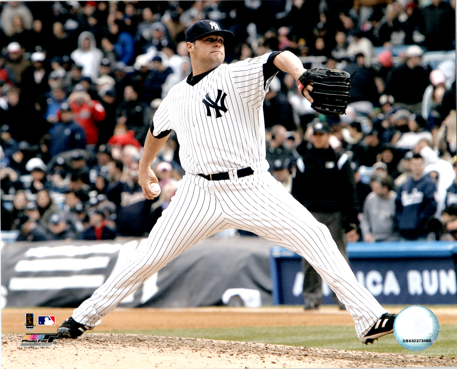 Joba Chamberlain New York Yankees 8x10 Color Photo Unsigned