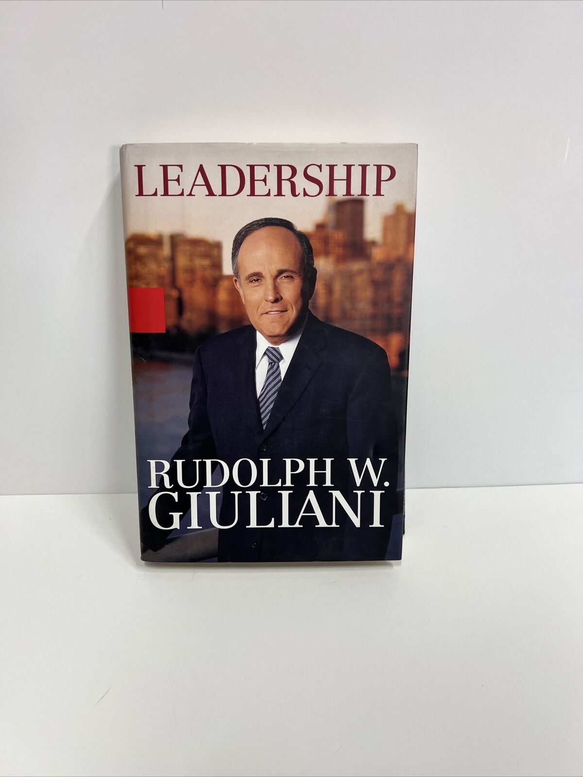 Rudolph W Giuliani NY Mayor Autographed Signed Leadership Book PSA #AN65660