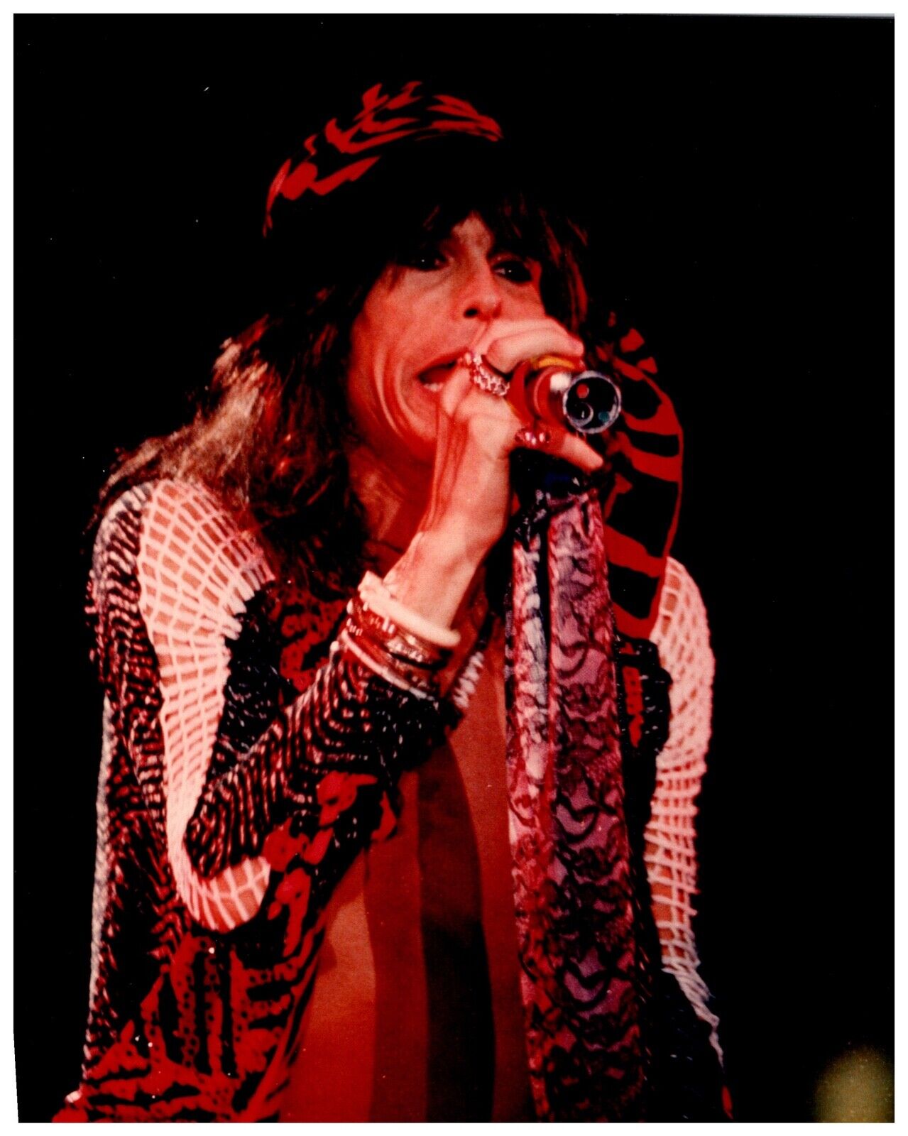 Steven Tyler Aerosmith 8x10 Celebrity Photo B Unsigned