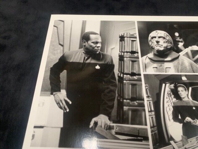 Star Trek Deep Space Nine 8x10 B&W Photo of Tribunal #445