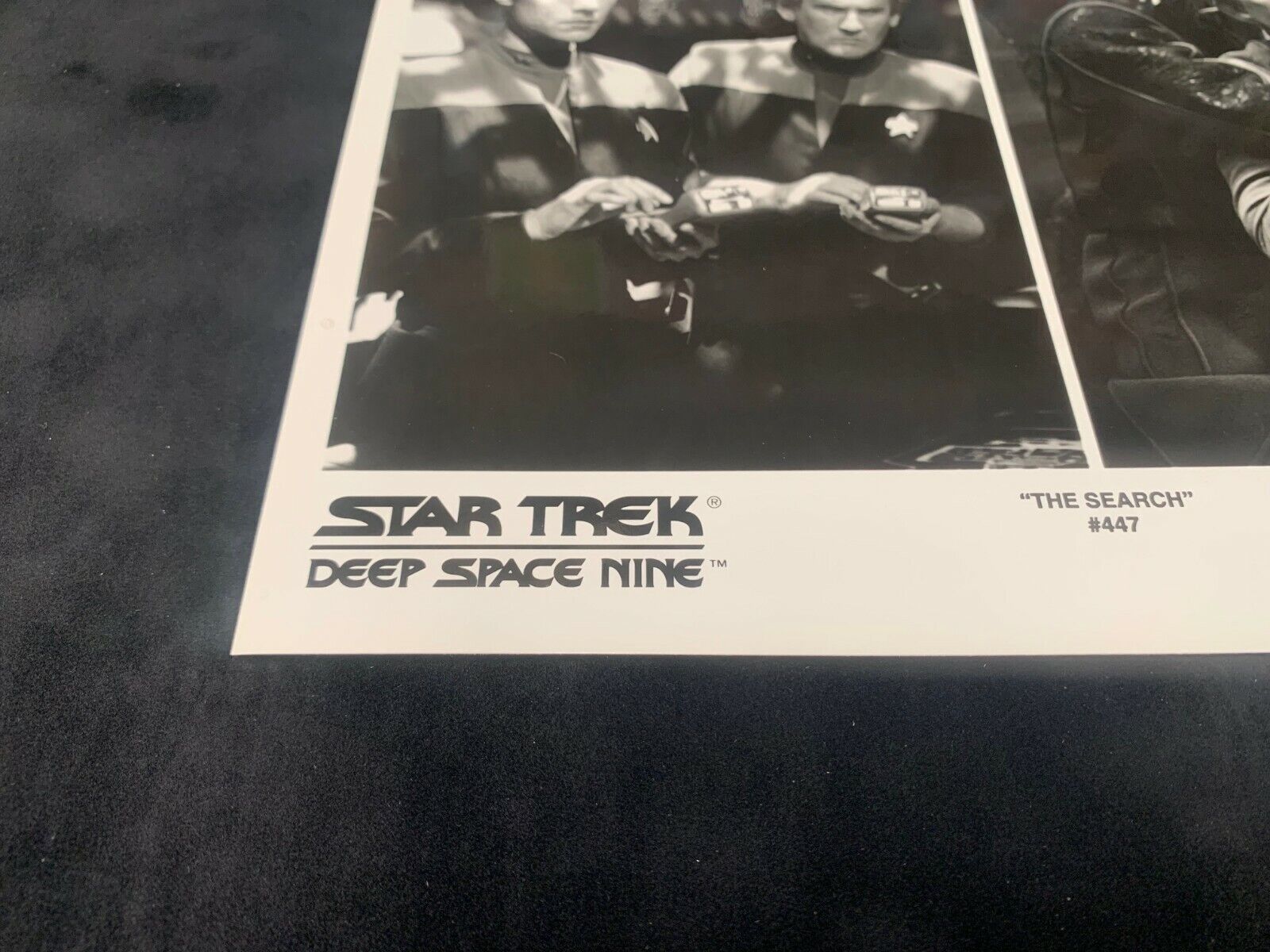 Star Trek Deep Space Nine 8x10 B&W Photo of The Search #447 Photo B