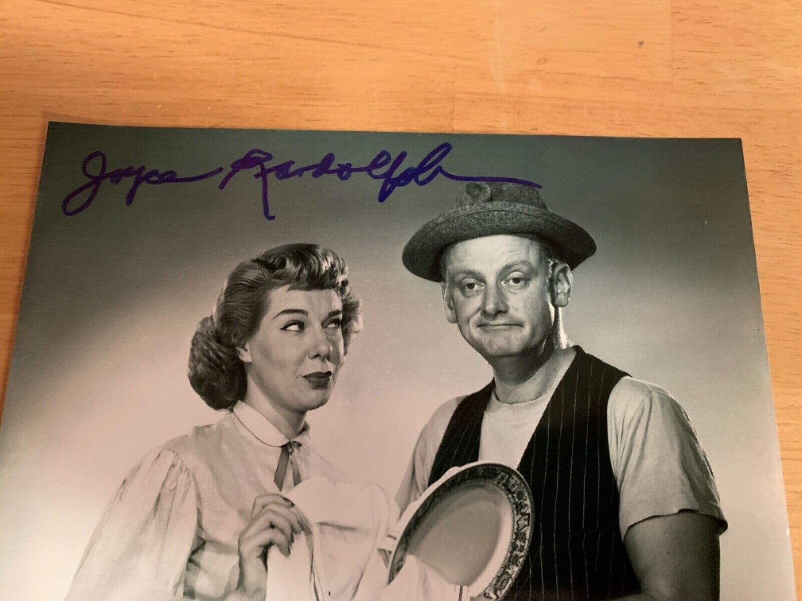 Joyce Randolph “The Honeymooner’s” Autographed 8x10 Photo JSA