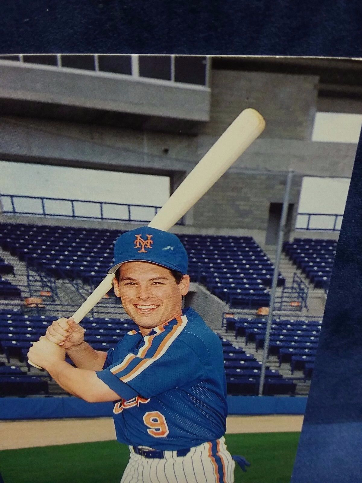 Gregg Jeffries Barry Colla Postcard New York Mets