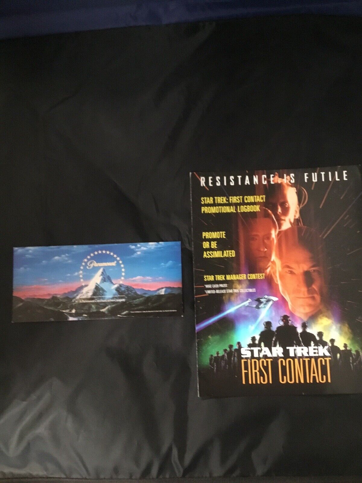 Star Trek Voyager Press Items Lot