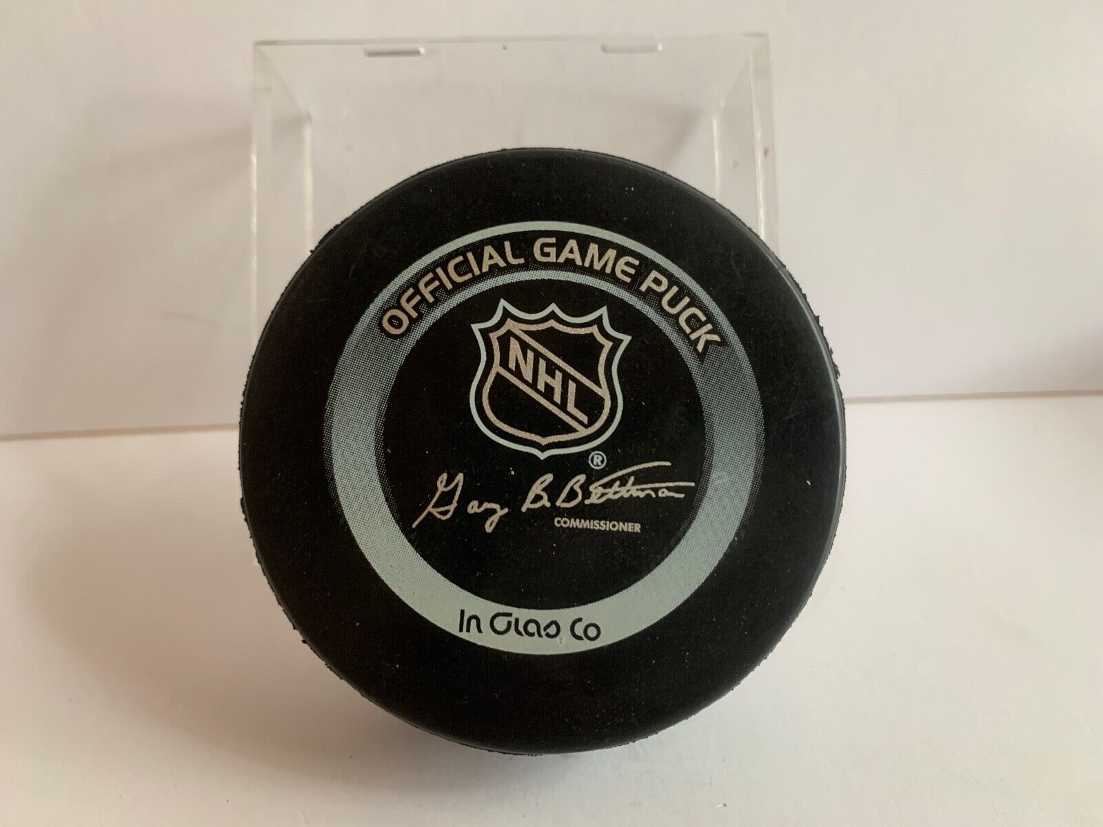 John Graham Autographed Official NHL 2004 Stanley Cup Finals Game 3 Hockey Puck