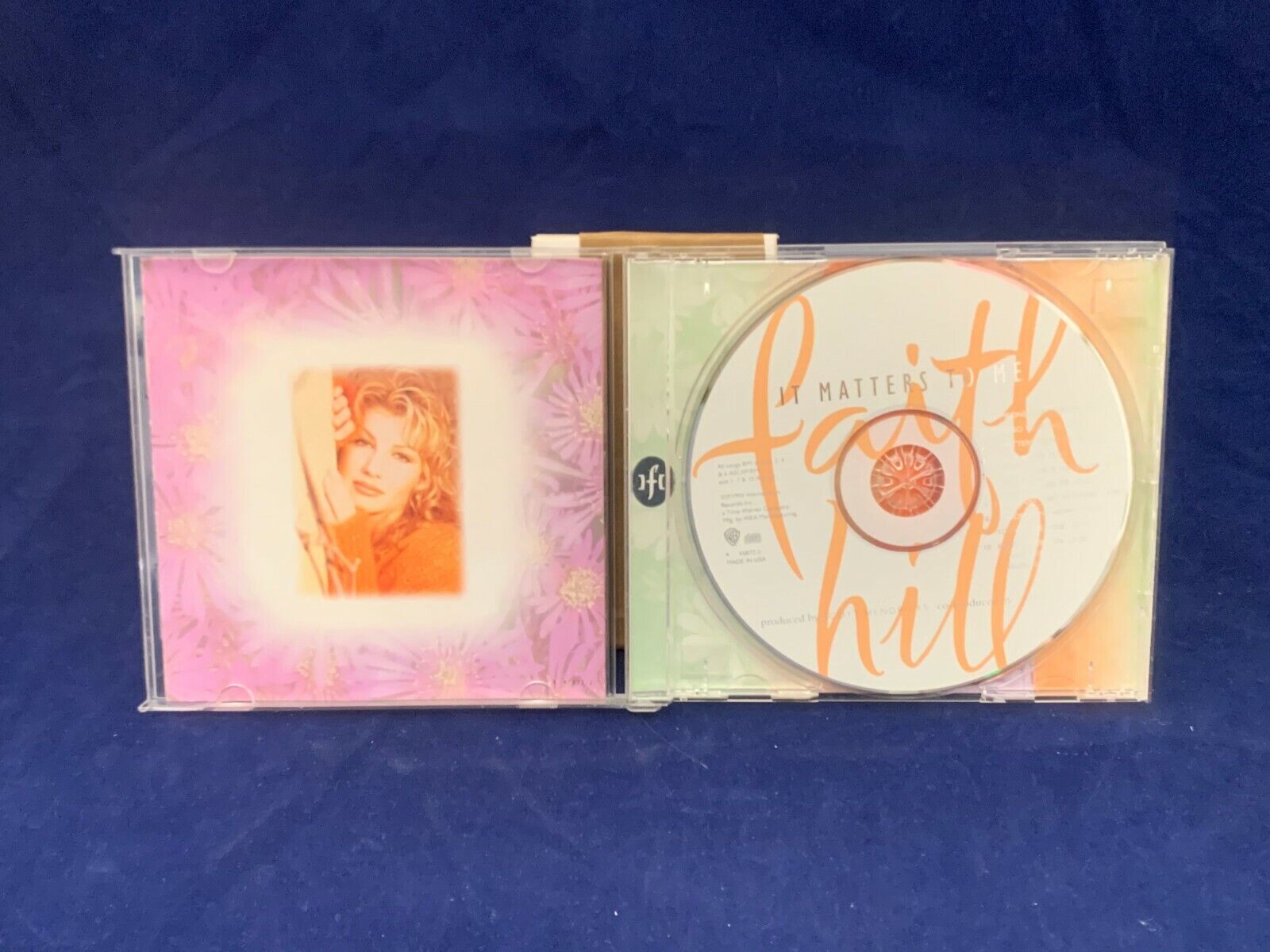 Faith Hill It Matters to me CD Album Used with Free Shipping Warner Brothers