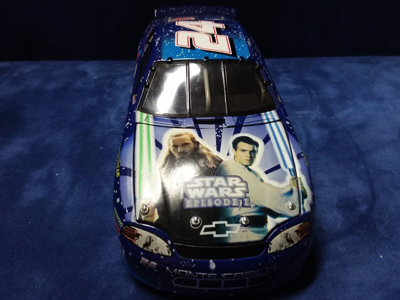 NASCAR Jeff Gordon #24 Star Wars 1999 Monte Carlo 1:24 stock car LIMITED EDITION