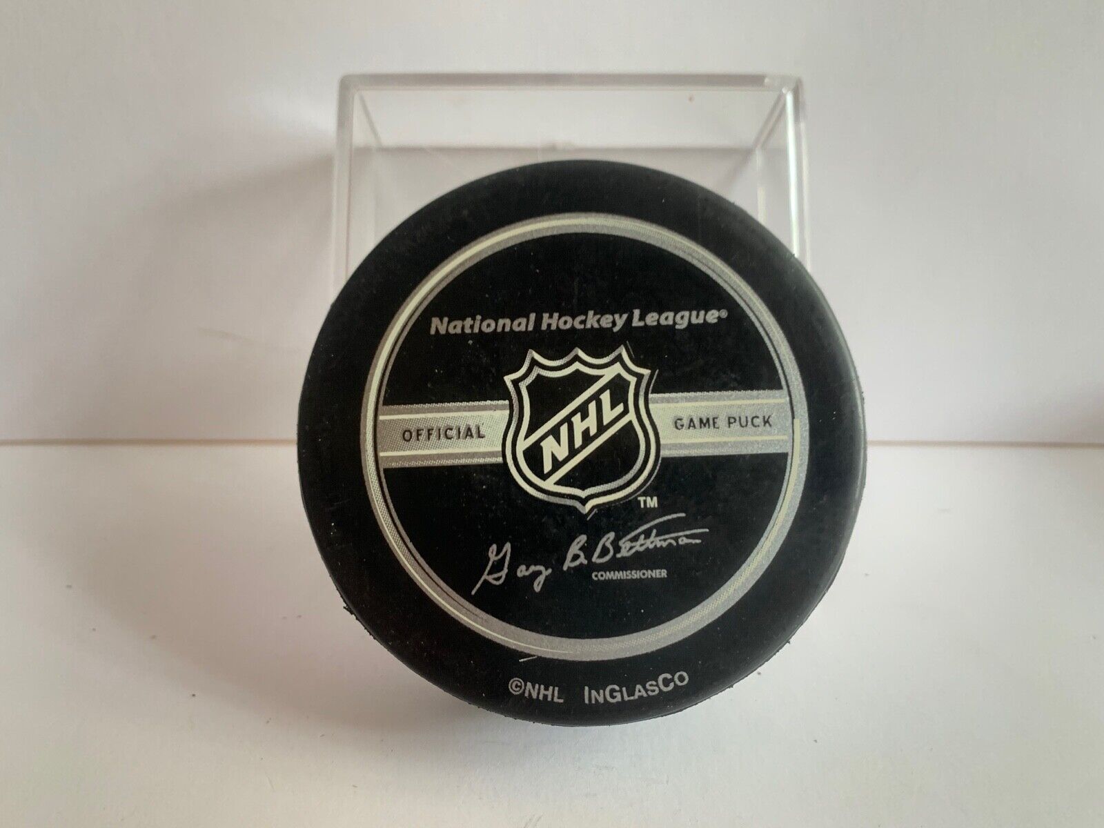 Jason Spezza Ottawa Senators Autographed Official NHL Game Puck Bronze Sharpie