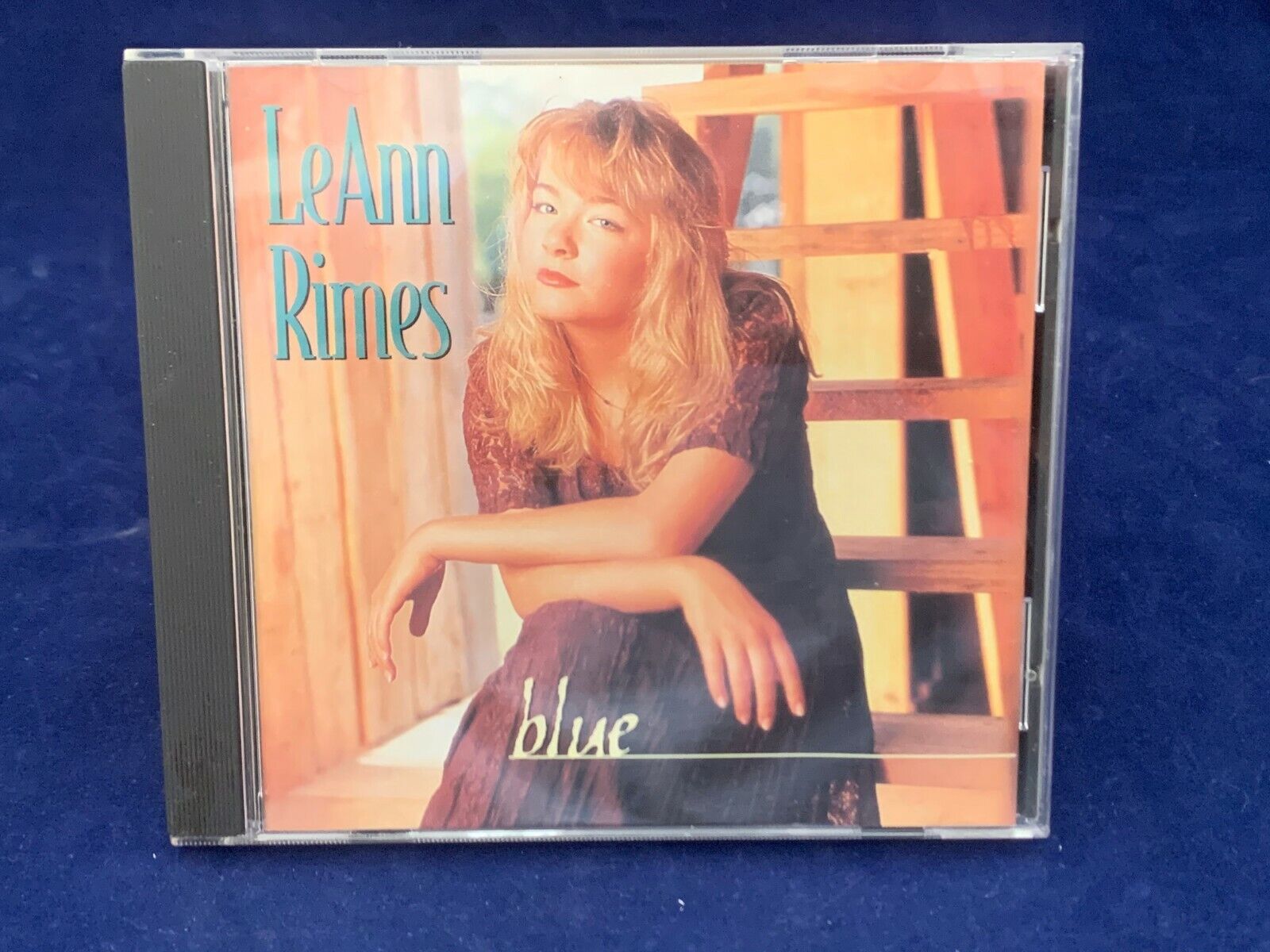 Leann Rimes Blue CD Album Used with Free Shipping Curb Records 1996