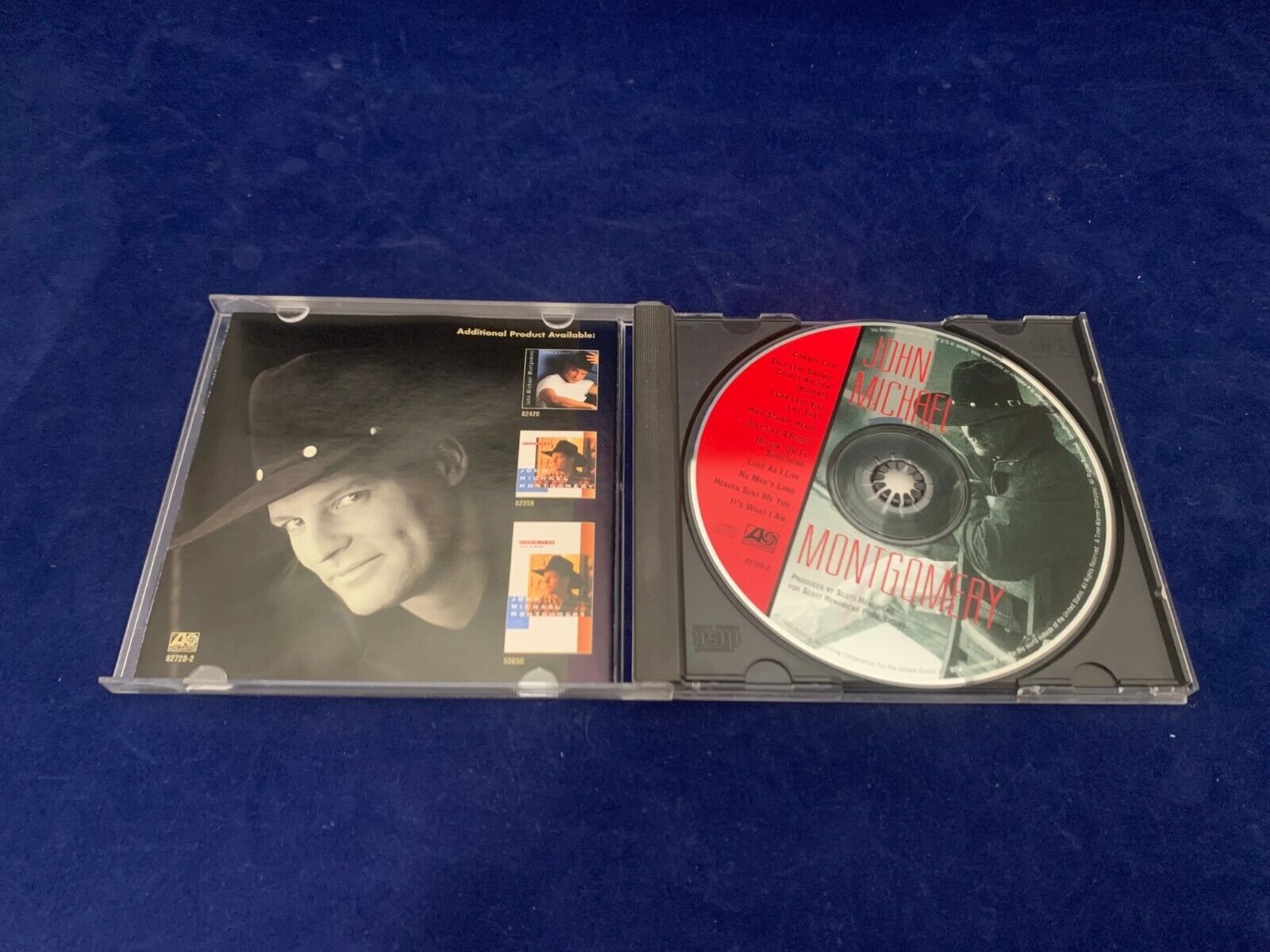 John Michael Montgomery CD Album Used with Free Shipping 1995 Atlantic Records