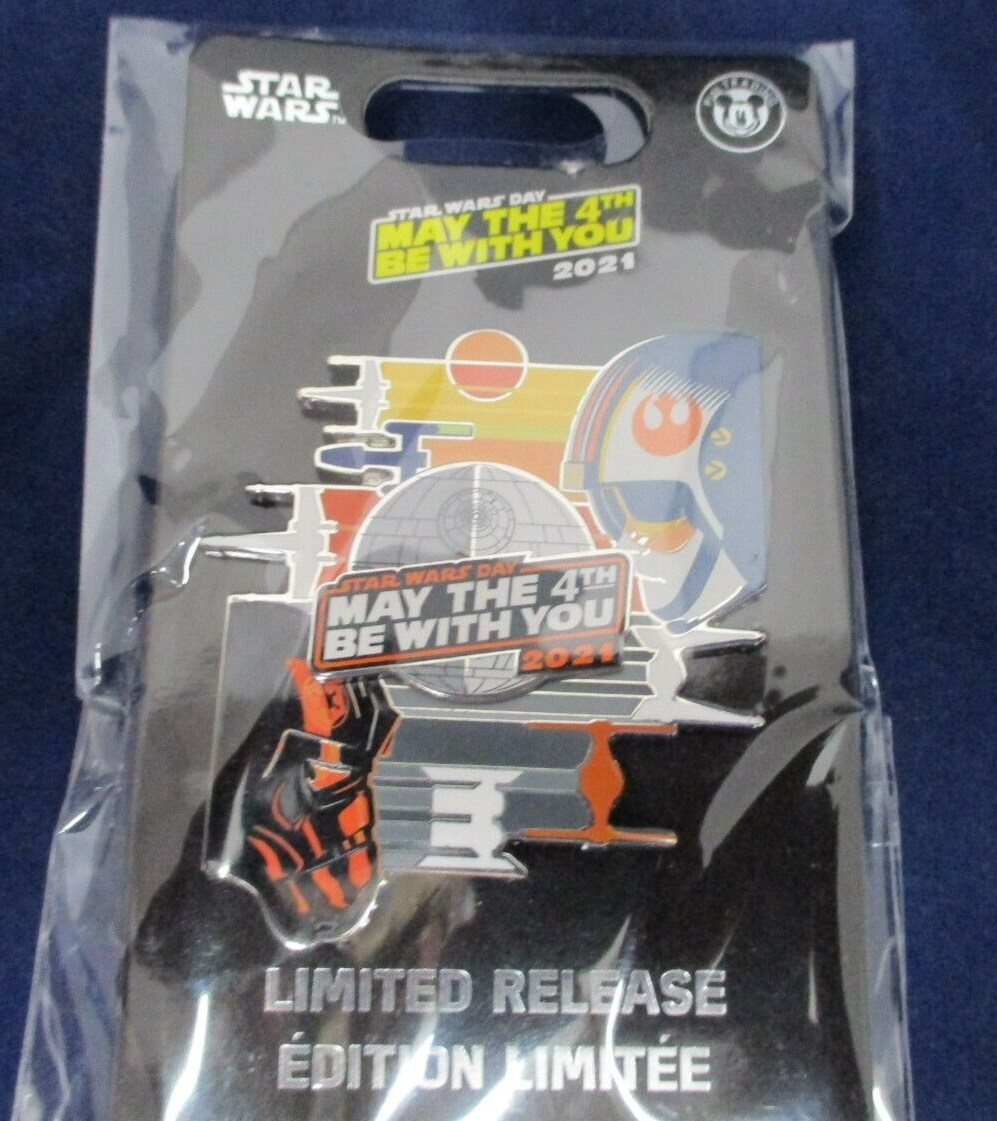 Star Wars May The 4th Be With You Pin Official 2021 Pin Trading Limited Release