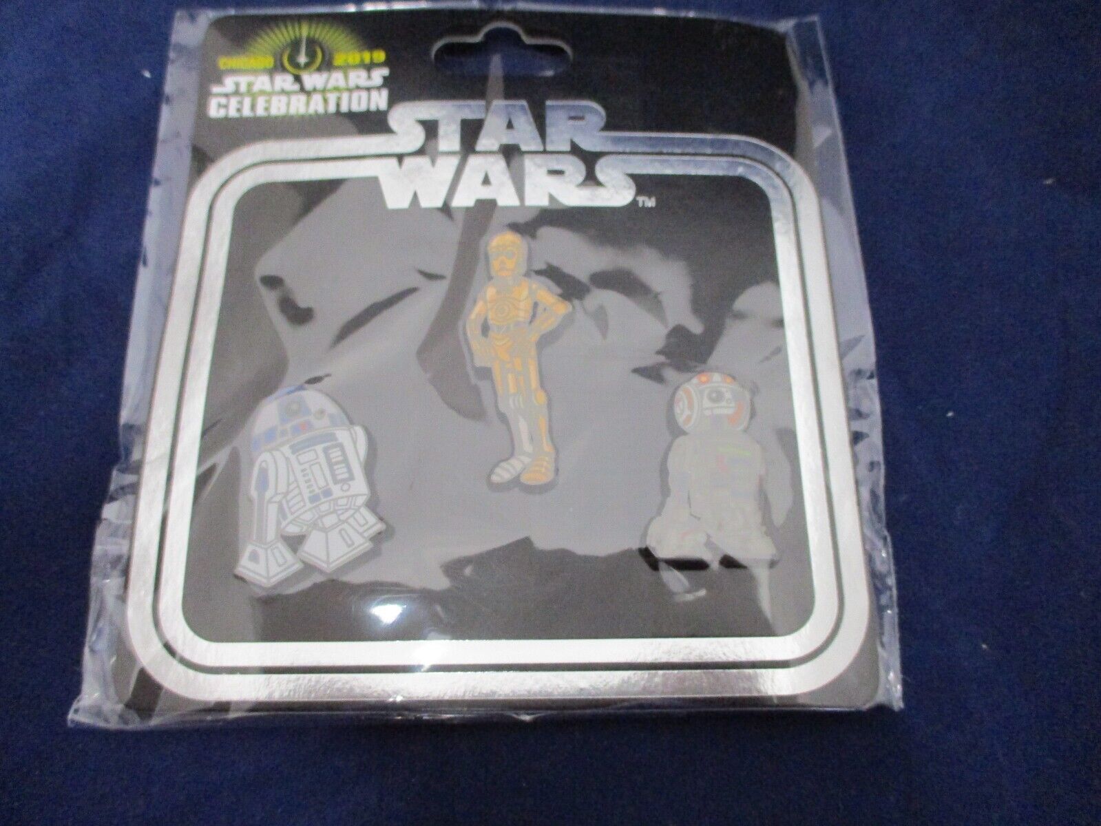 Star Wars Celebration Chicago Pins ! 3 Pin Packs - Lot of 4 - 2019 Exclusive