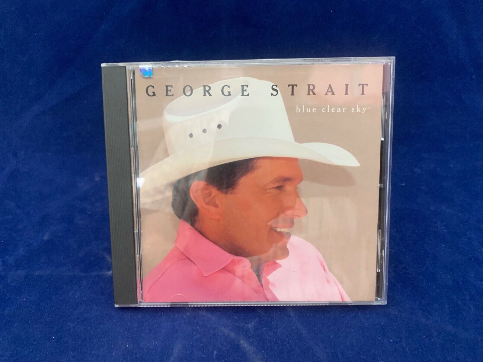 George Strait blue clear sky CD Album Used with Free Shipping MCA Records 1996