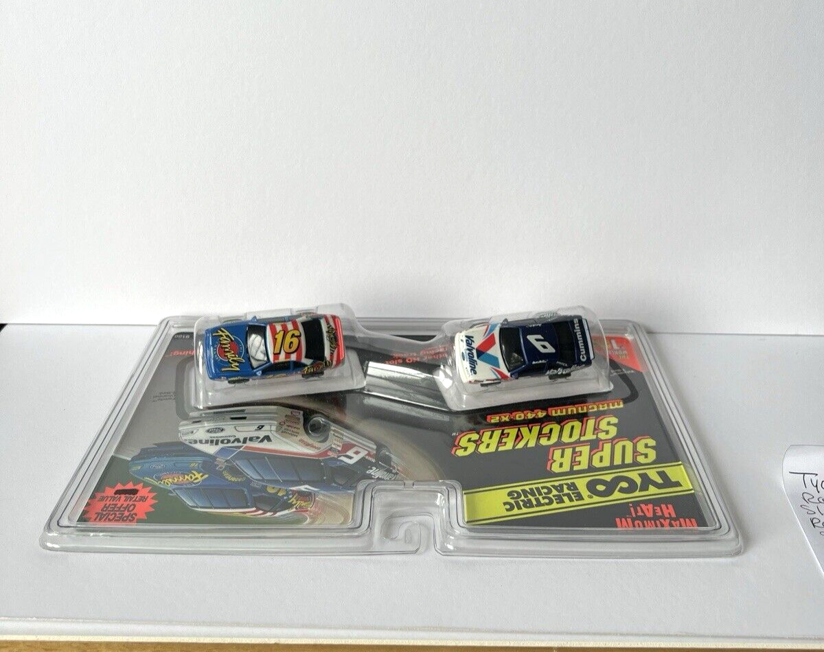 Tyco Racing Super Stockers Magnum 440X2 Valvoline Family Slot Cars New In Box