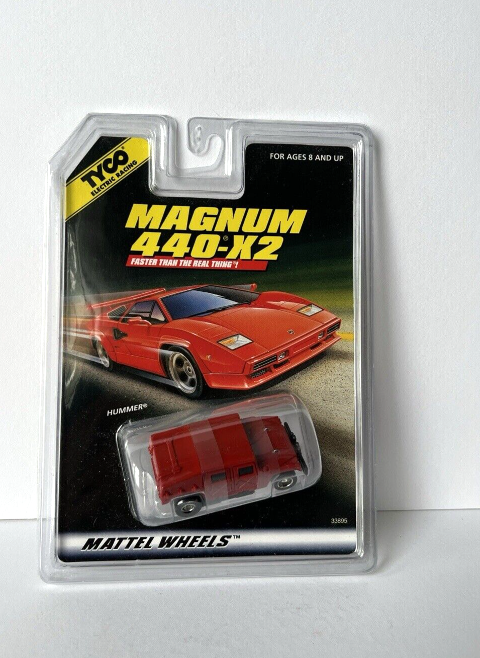 Tyco Electric Racing Magnum 440X2 Red Hummer Mattel Wheels Slot Car New In Box