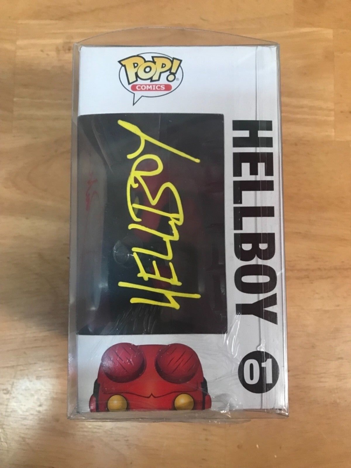 Funko Pop David Harbour “Hellboy” Autograph Beckett COA