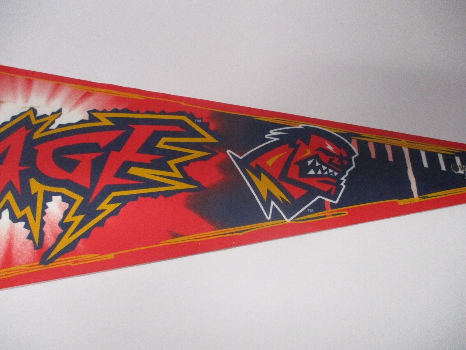 XFL Orlando Rage Wincraft Sports Official Licensed Pennant Flag Made in USA