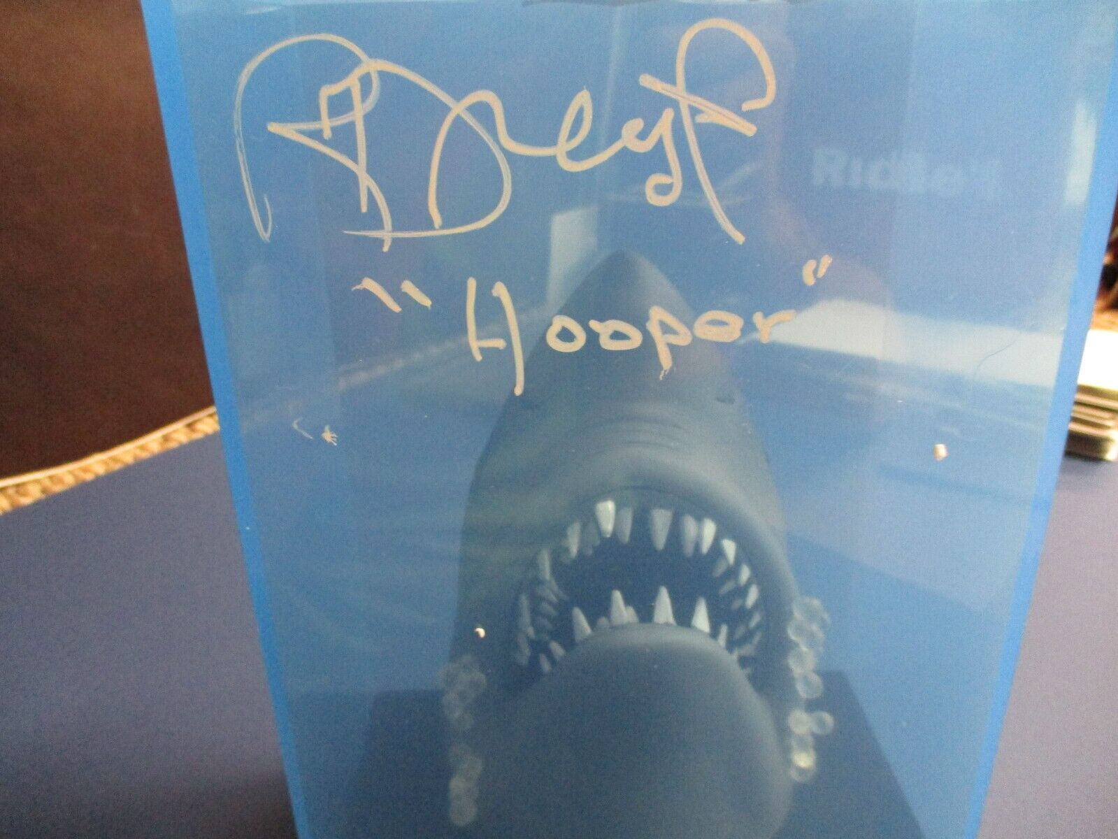 Richard Dreyfuss Autographed Signed Jaws Movie Poster 3D  JSA COA #AI85645