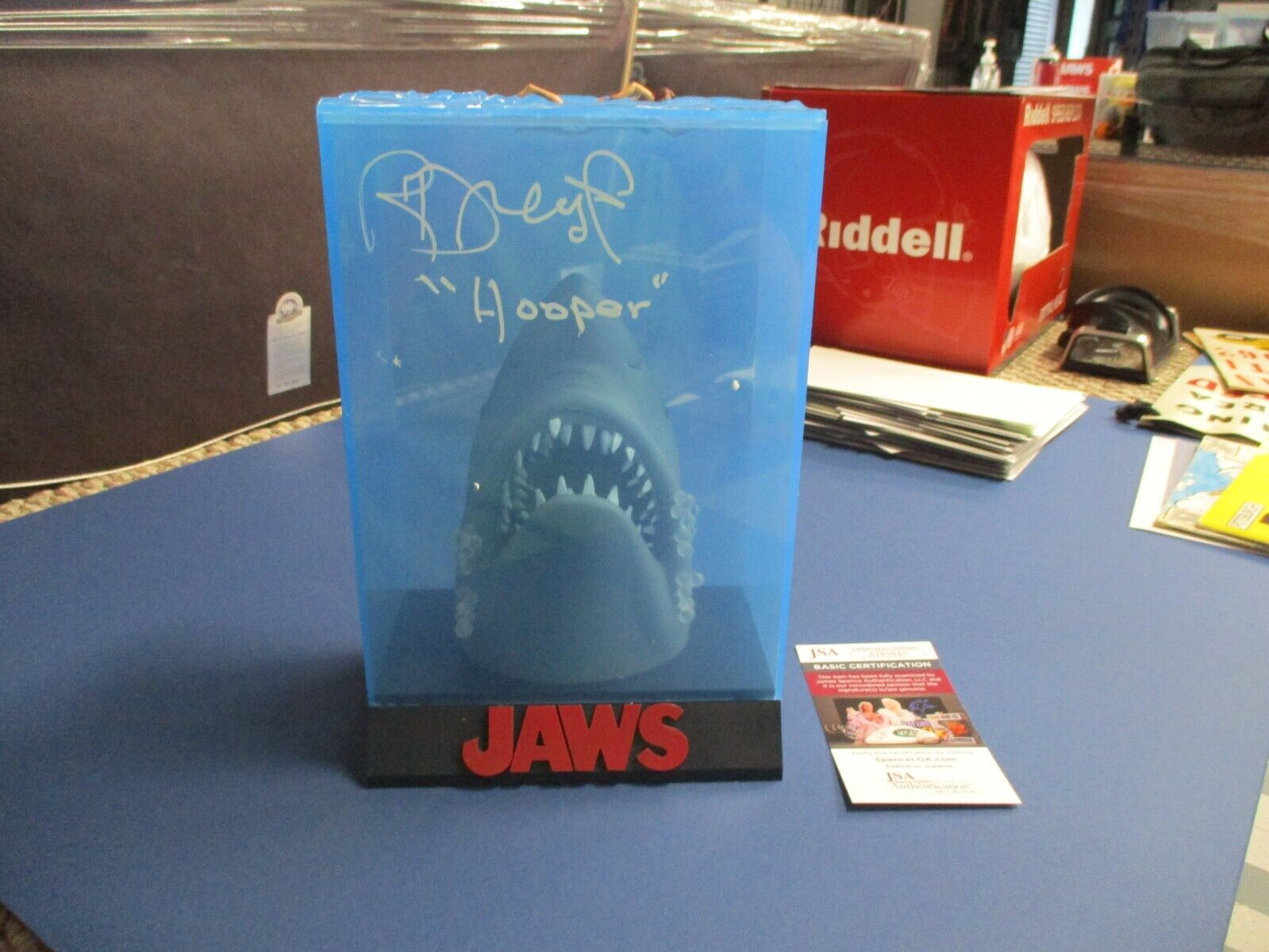 Richard Dreyfuss Autographed Signed Jaws Movie Poster 3D  JSA COA #AI85645