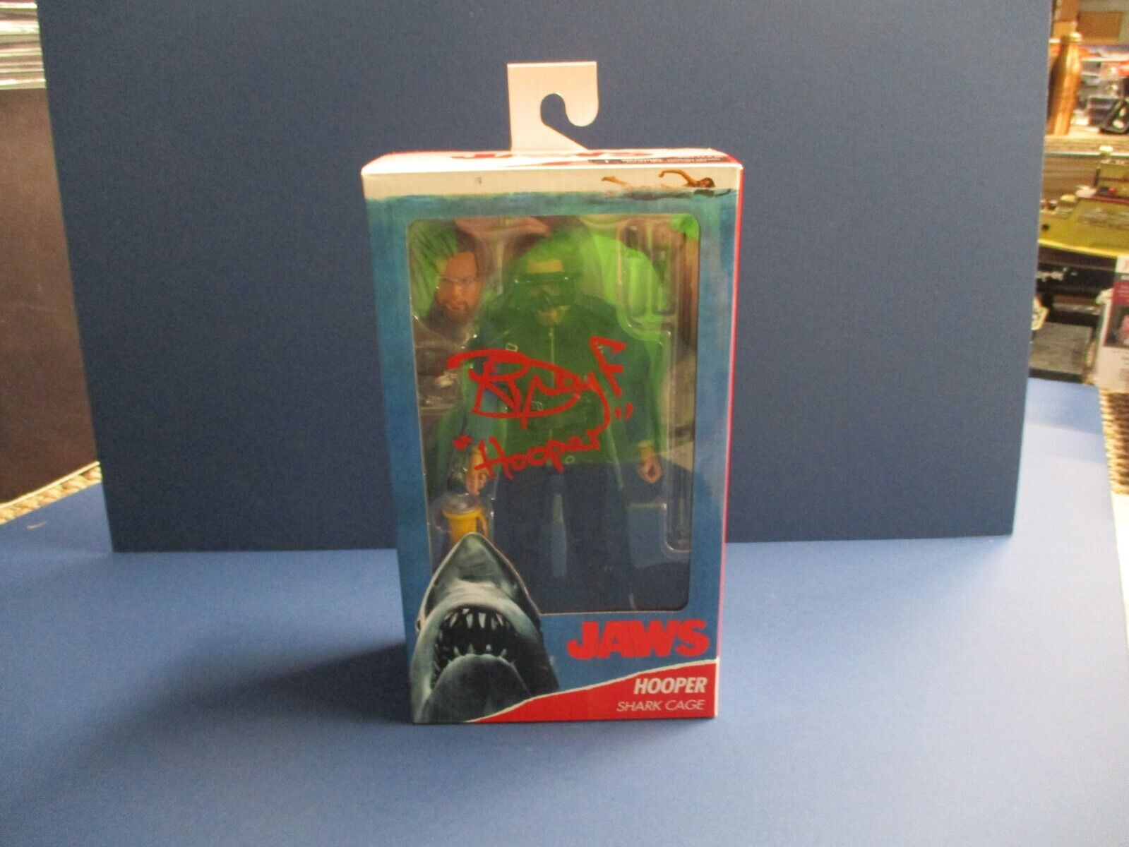 Richard Dreyfuss Autographed Signed Jaws Hooper Figure NIB JSA COA #AI85639