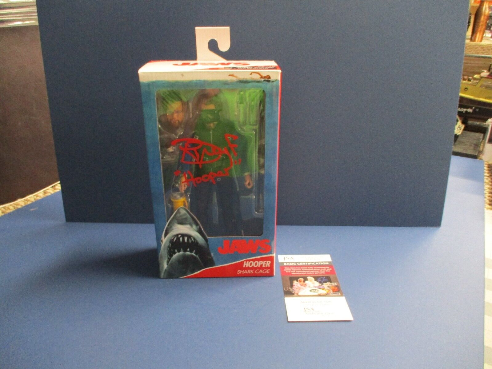 Richard Dreyfuss Autographed Signed Jaws Hooper Figure NIB JSA COA #AI85639