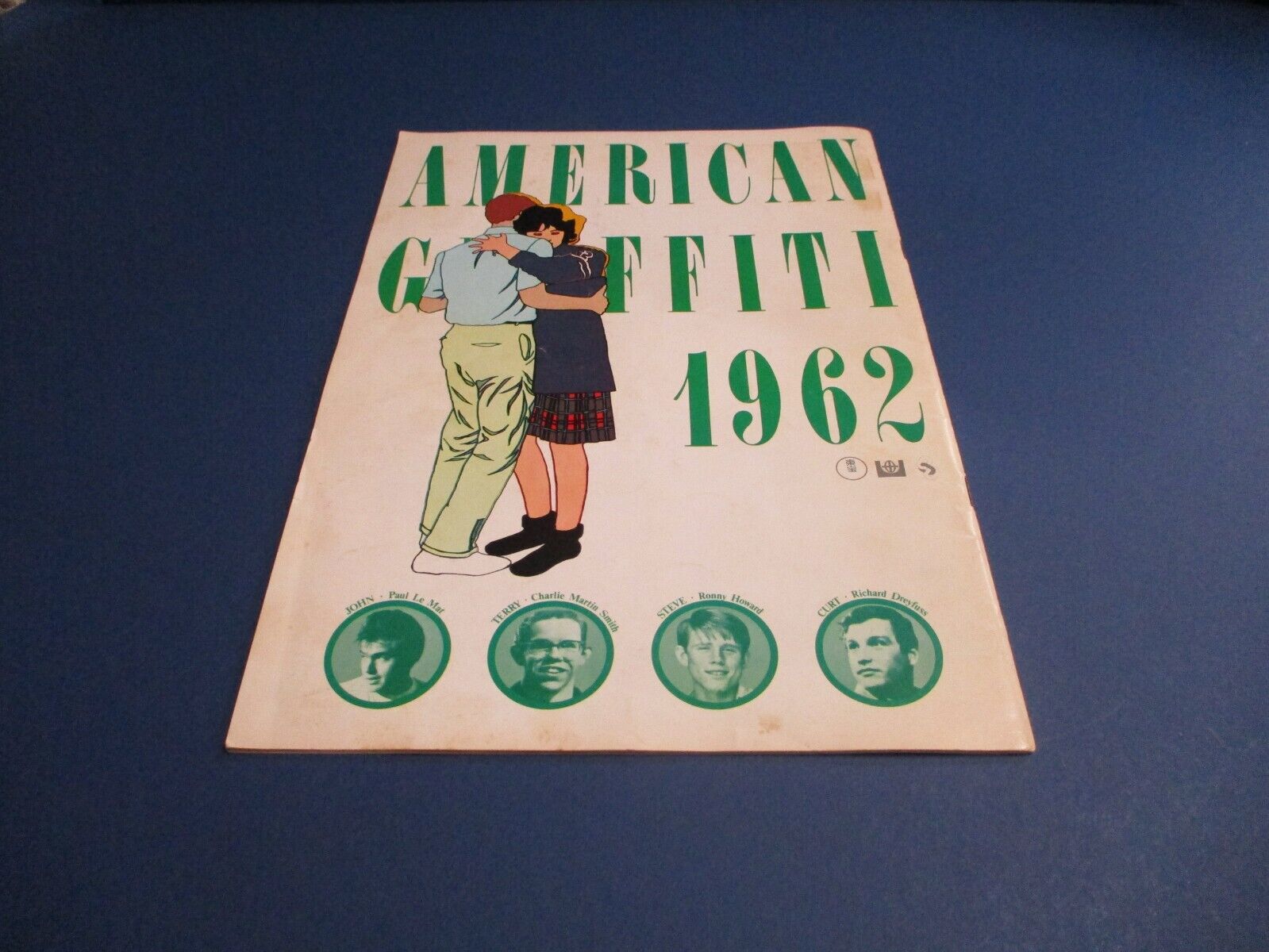 Richard Dreyfuss Autographed American Graffiti Japan Press Book JSA COA #AI85648