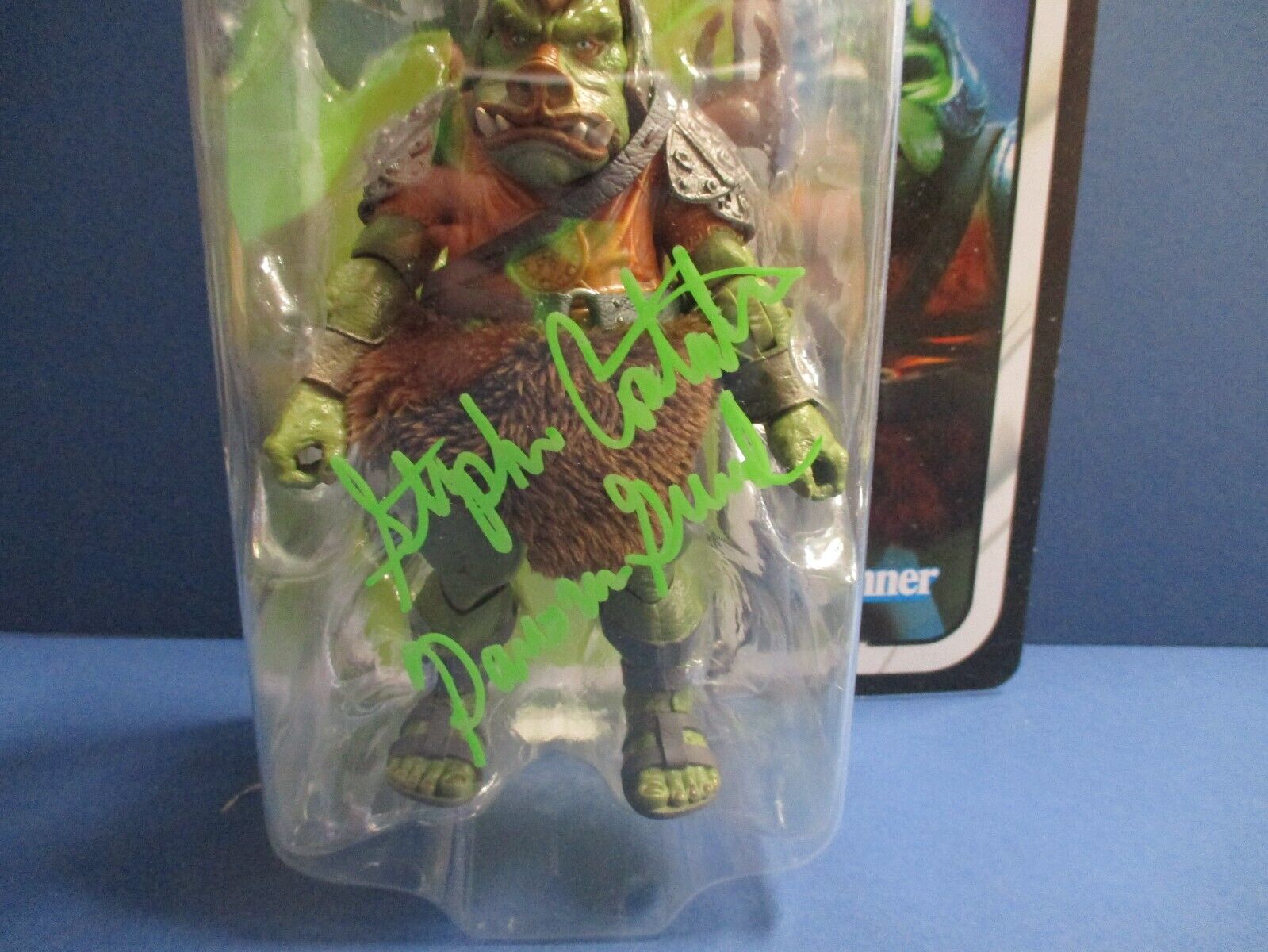 Stephen Costantino Autographed Signed Gamorean Guard Figure NIB JSA COA #AI85729