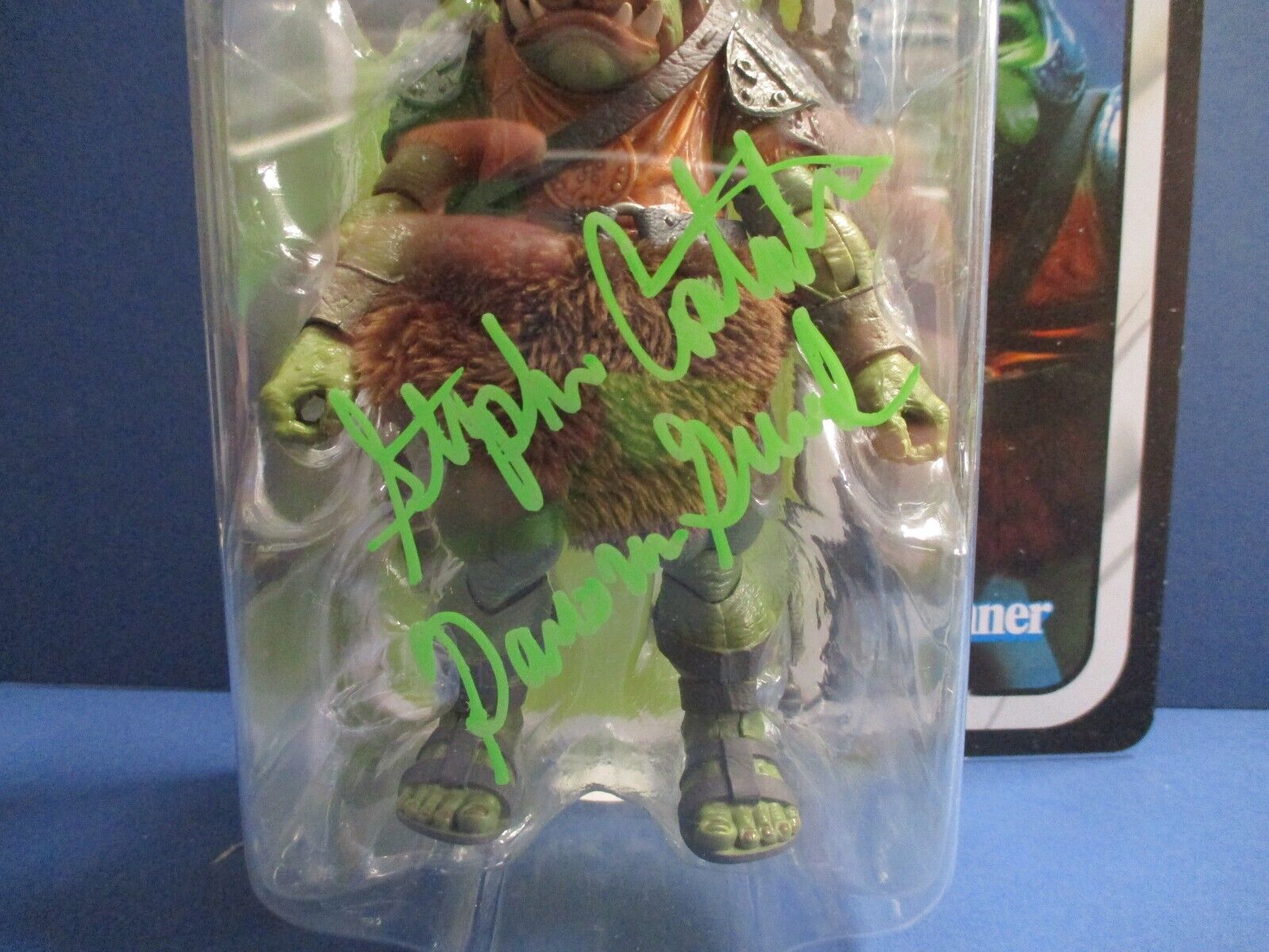 Stephen Costantino Autographed Signed Gamorean Guard Figure NIB JSA COA #AI85729