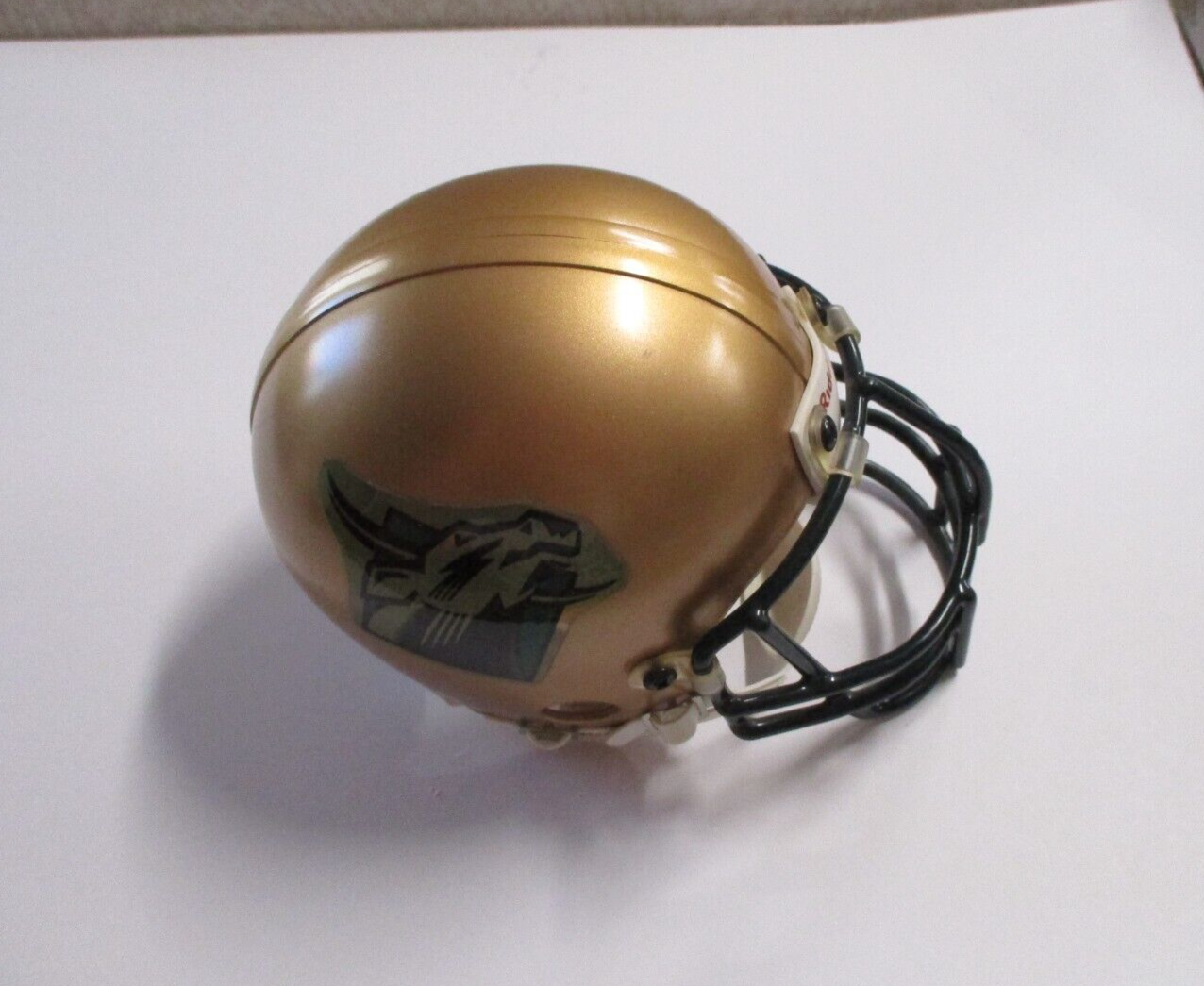 USF Bulls Rare Old Logo Riddell Mini Helmet No Box 3 5/8 Original Logo