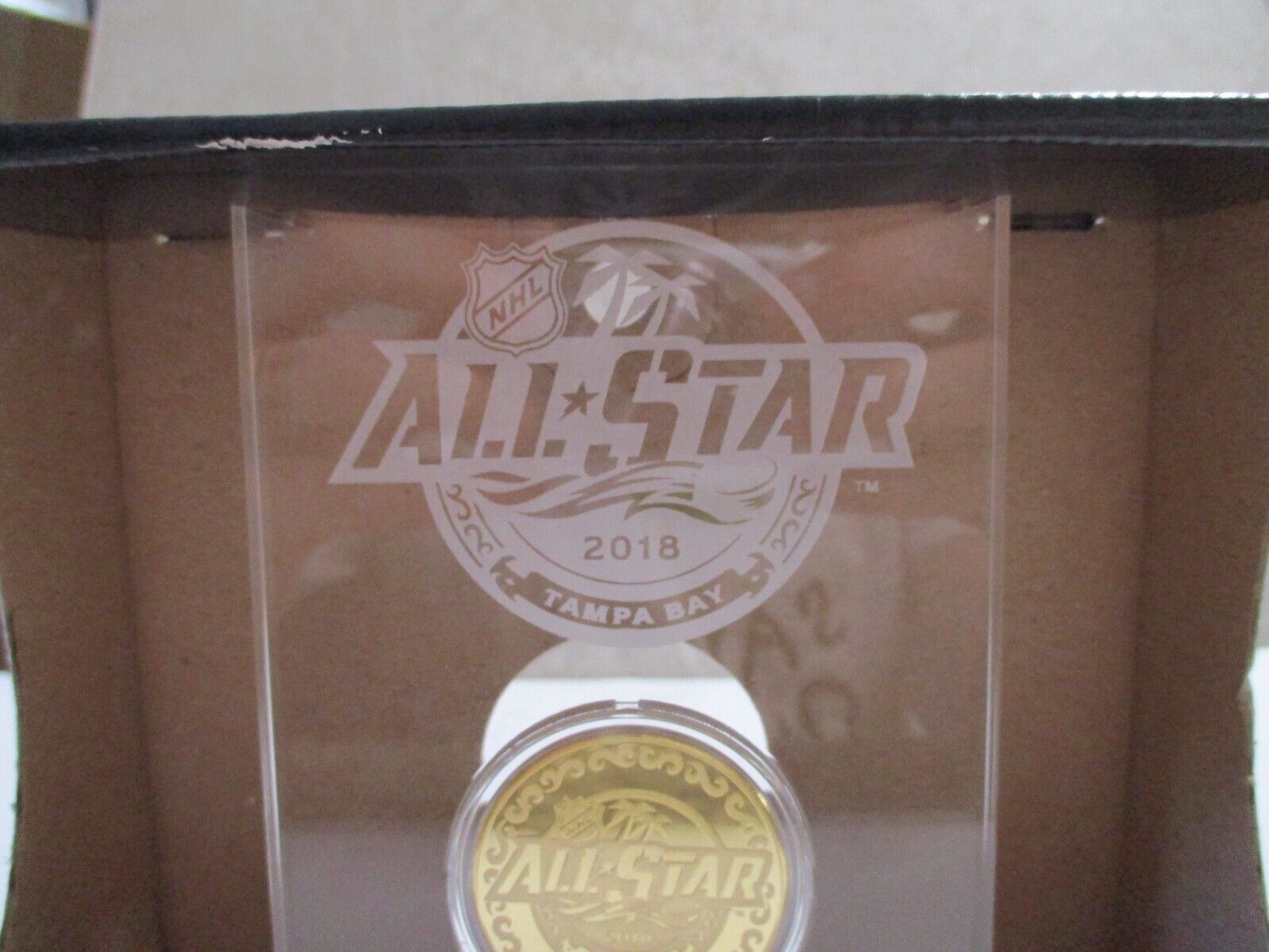 NHL 2018 All Star Game Jan 26-28 Highland Mint Limited Edition Coin With Holder