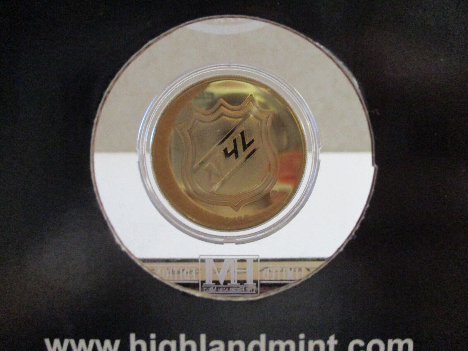 NHL 2018 All Star Game Jan 26-28 Highland Mint Limited Edition Coin With Holder