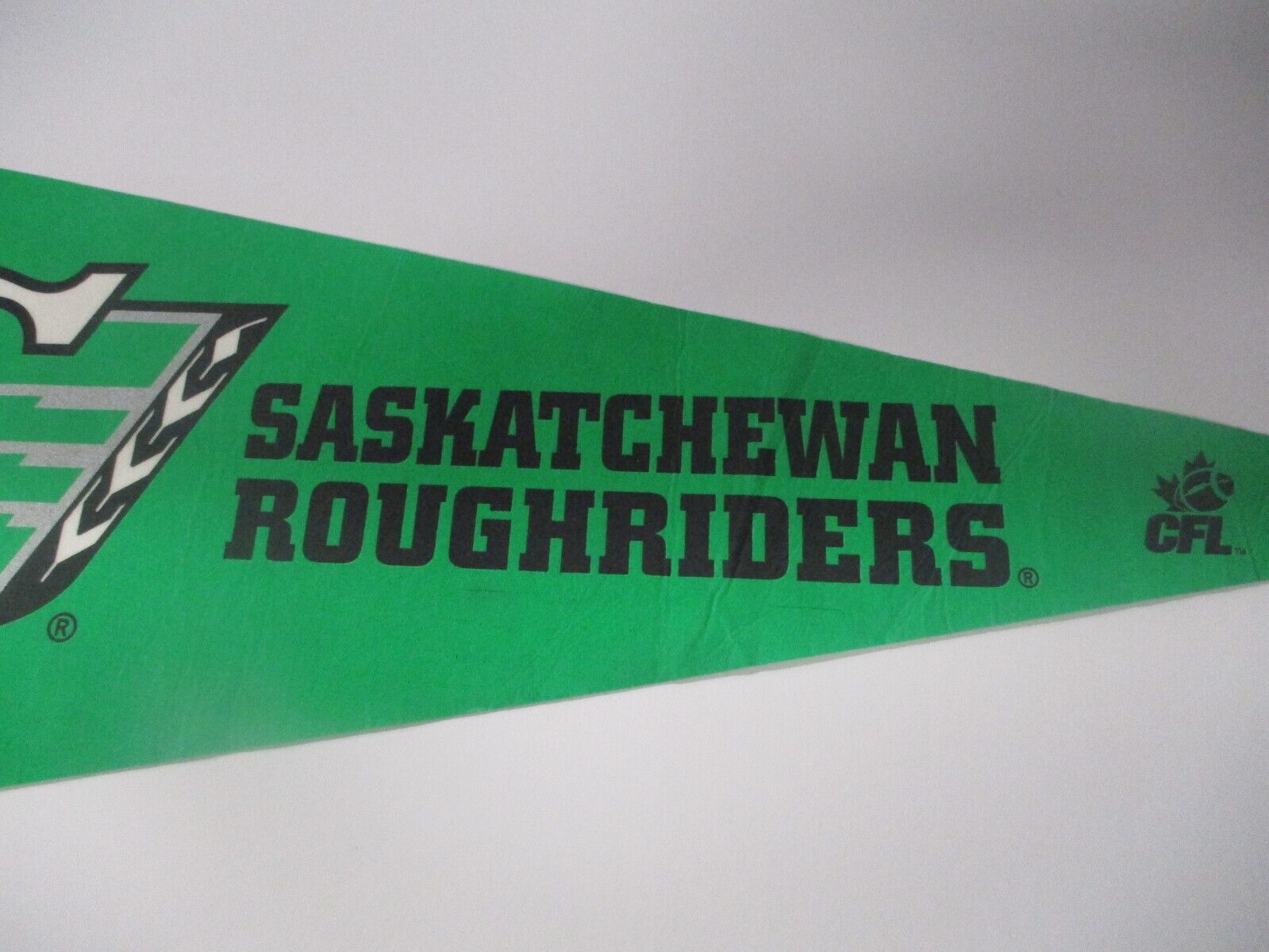 Saskatchewan Roughriders CFL Wincraft Official 2007 Flag Pennant Made in the USA