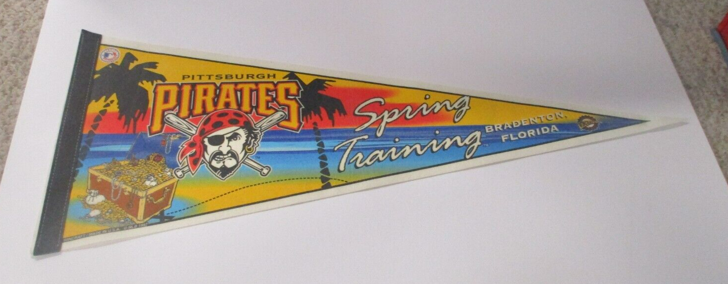 Pittsburgh Pirates Spring Training Bradenton Florida MLB Genuine Official Flag