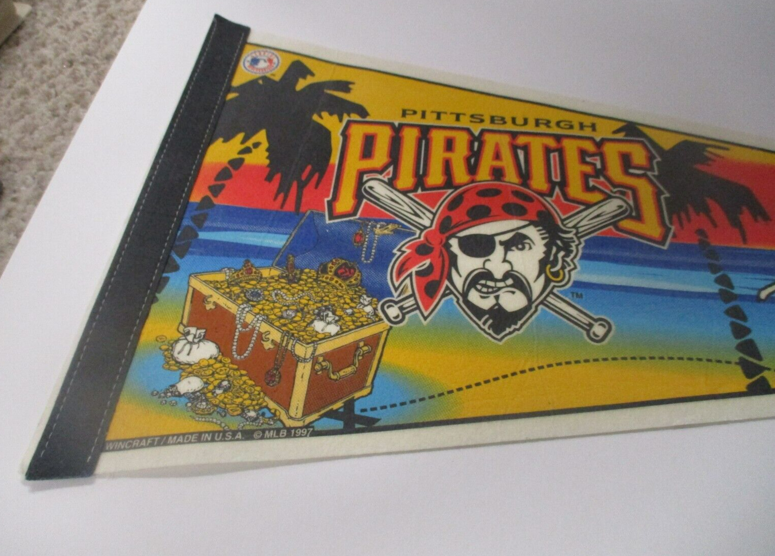 Pittsburgh Pirates Spring Training Bradenton Florida MLB Genuine Official Flag