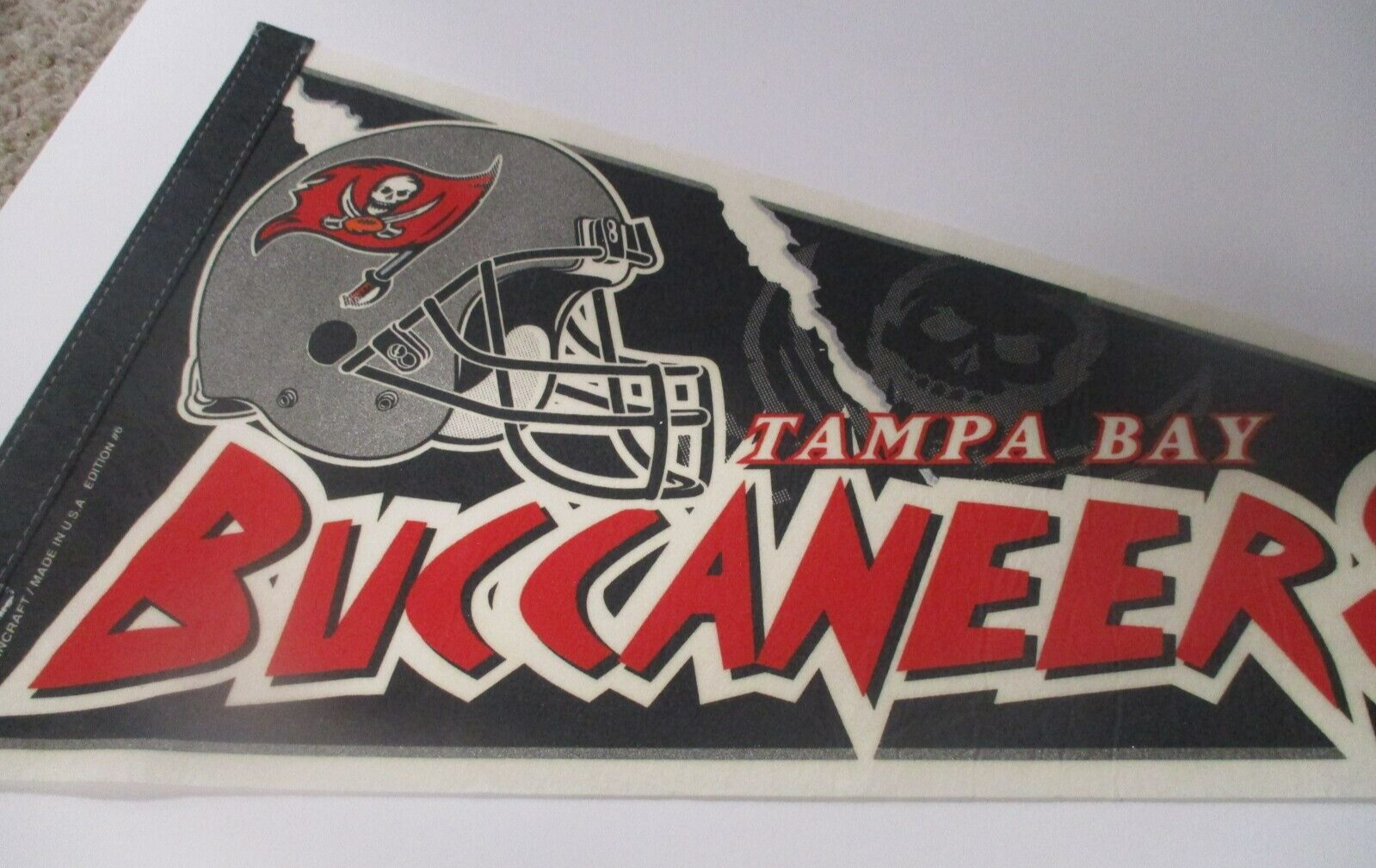 Tampa Bay Buccaneers Wincraft Sports Edition #6 Flag Pennant NFL Official USA