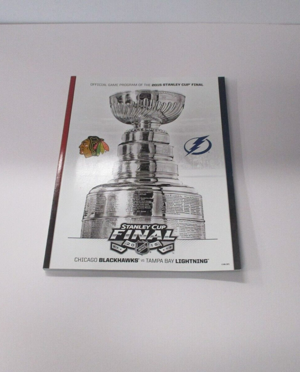 Stanley Cup 2015 Finals Blackhawks and Lightning Official NHL Game Program