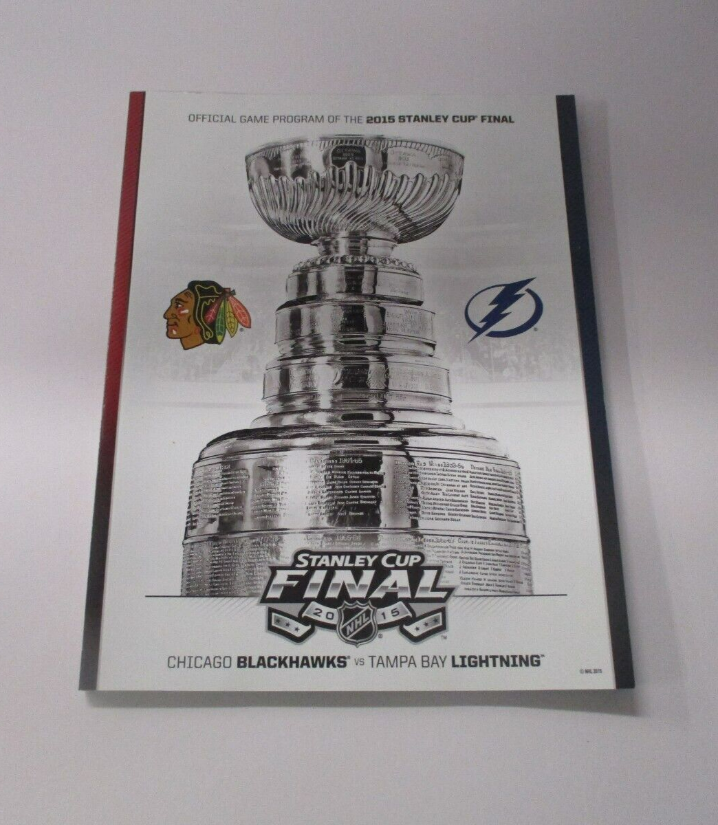 Stanley Cup 2015 Finals Blackhawks and Lightning Official NHL Game Program