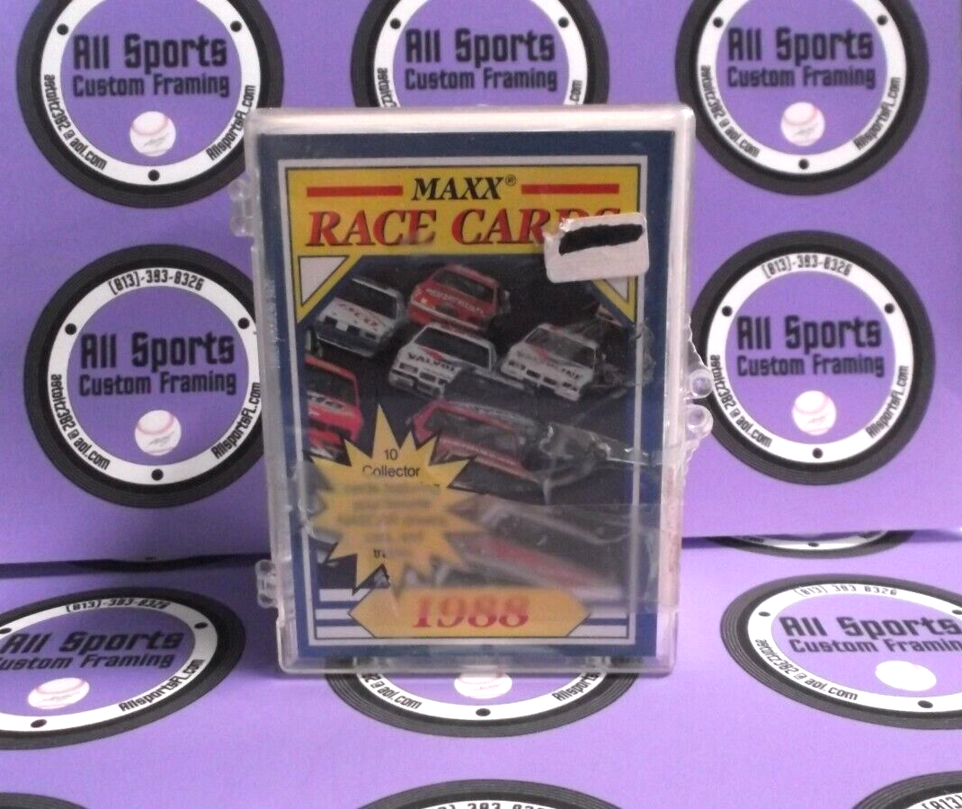 1988 Maxx Nascar Race Cards 1988 Trading Cards Complete set 100 cards Earnhardt